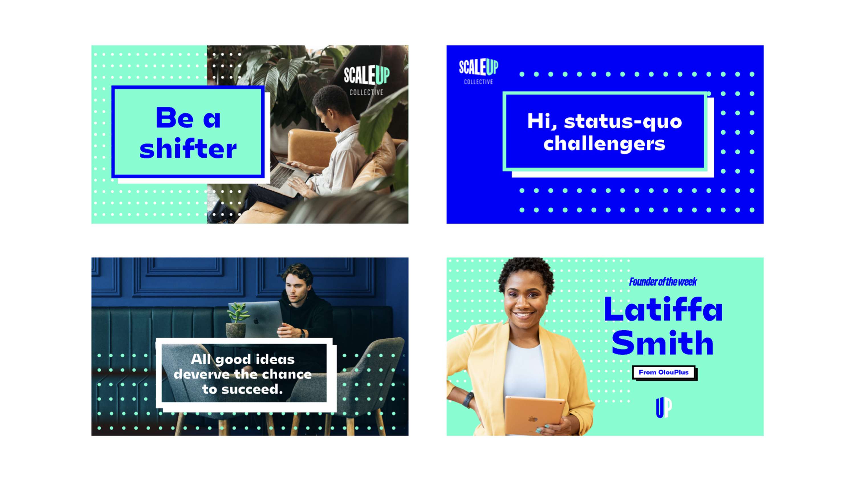 Scale Up Collective - Branding by Hadrien Chatelet