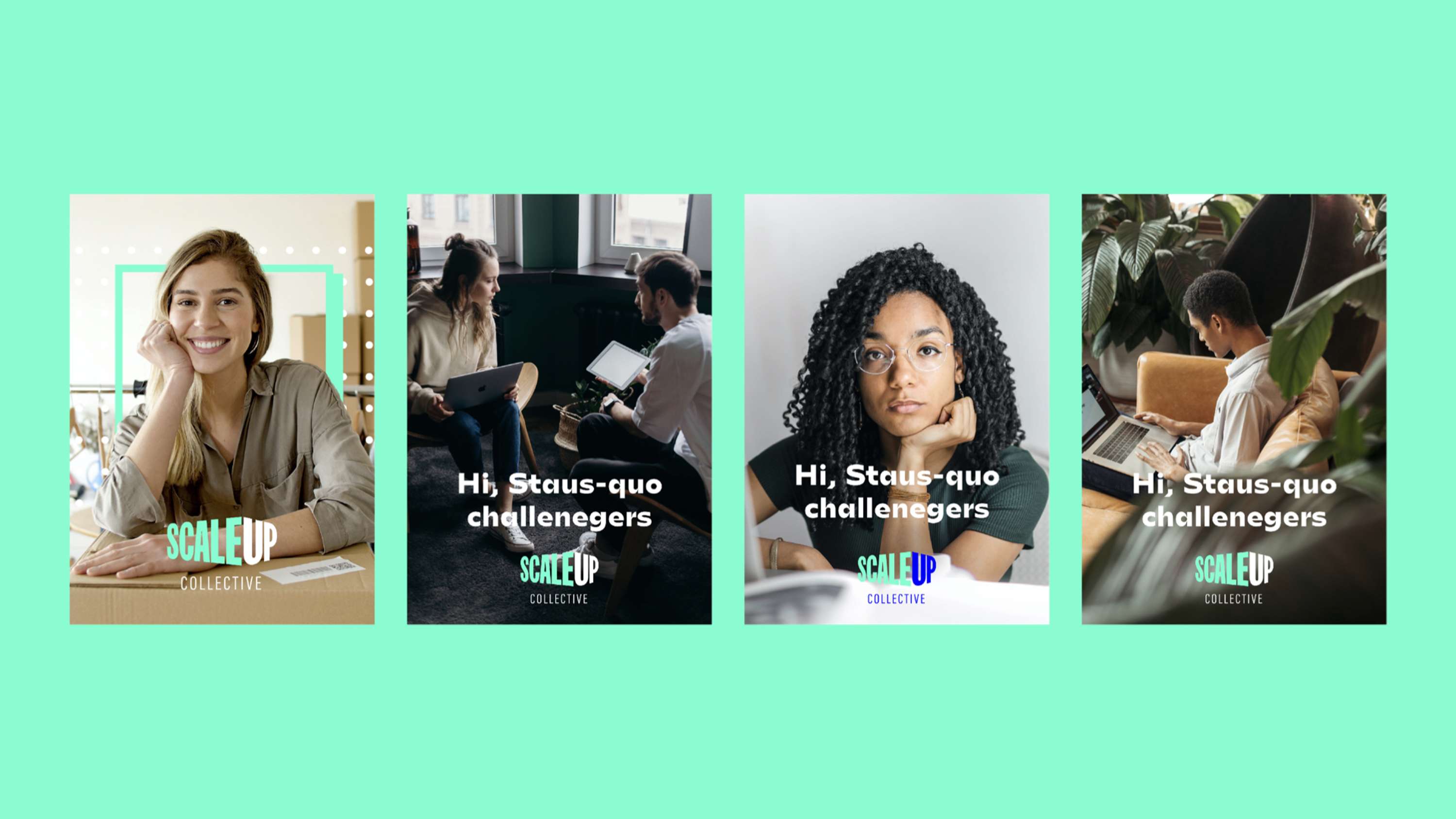 Scale Up Collective - Branding by Hadrien Chatelet