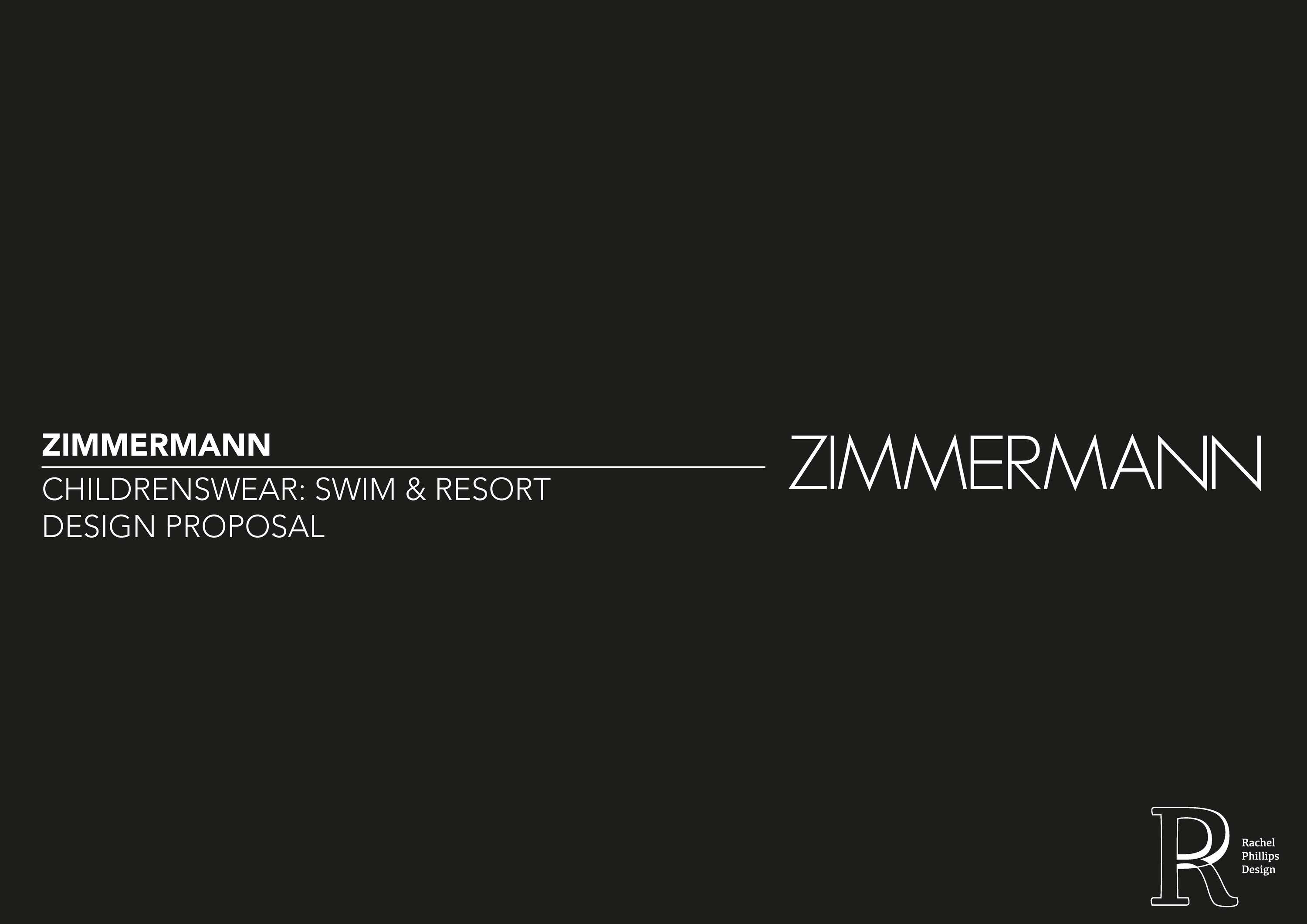 Zimmermann Design Proposal by Rachel Phillips