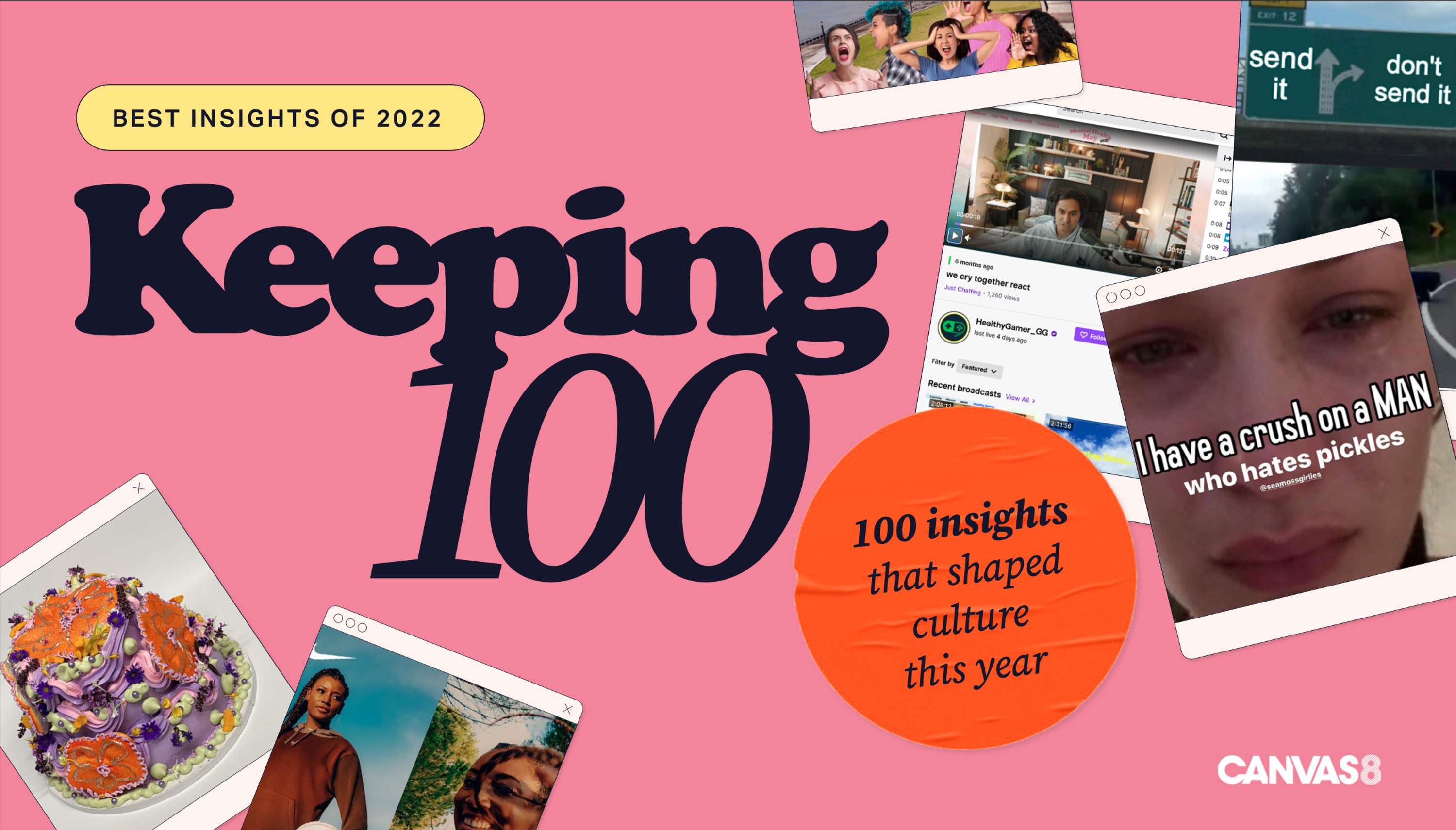 Keeping 100: Best of Insights 2022 by Canvas8