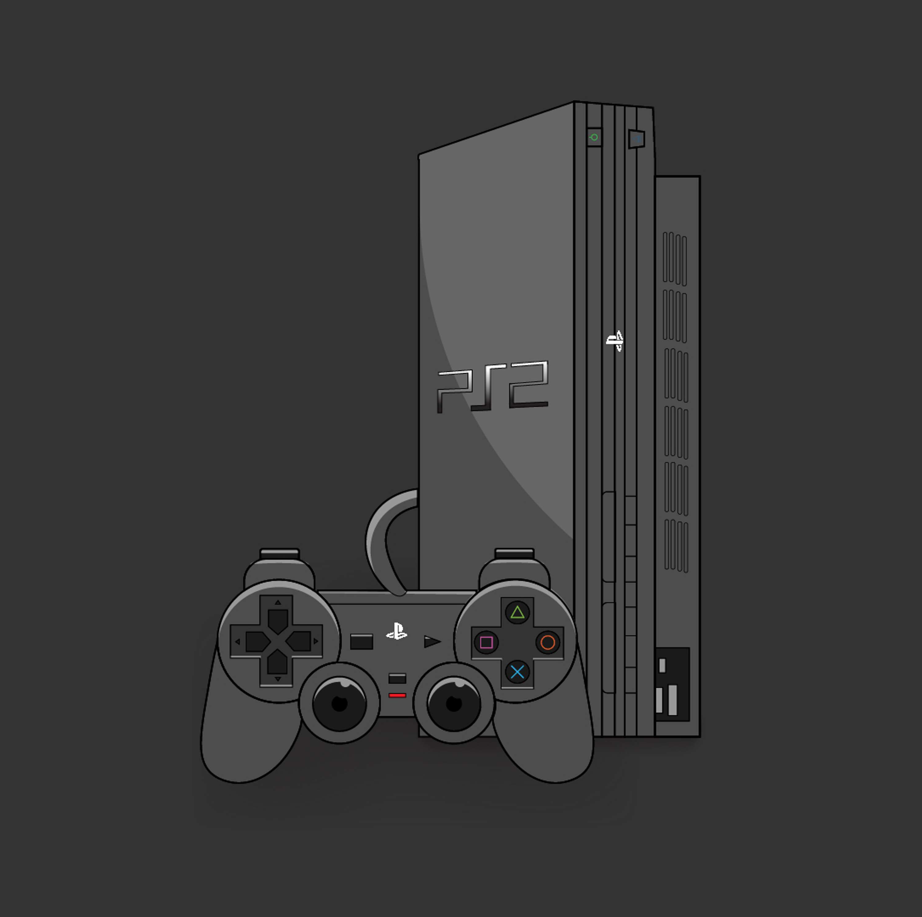 Ps2 Console by Jadyn Dsouza