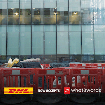The Drop-Off ///what3words & DHL by what3words