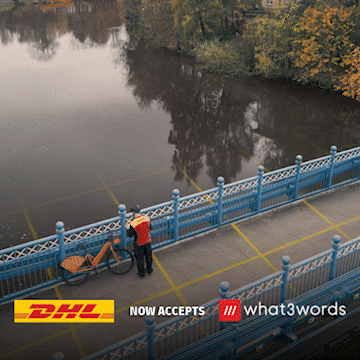 The Drop-Off ///what3words & DHL by what3words