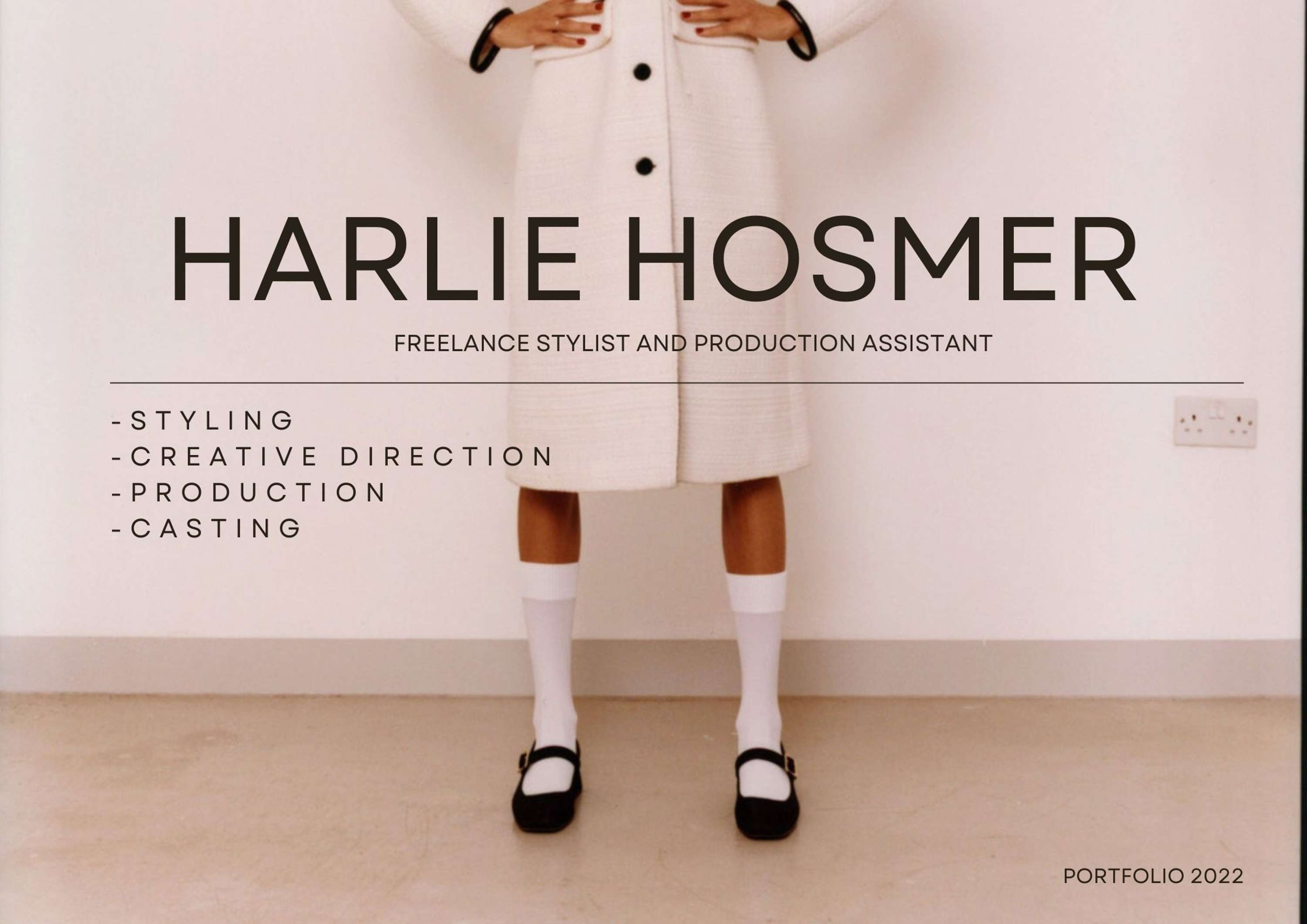 My 2022 portfolio! by Harlie Hosmer
