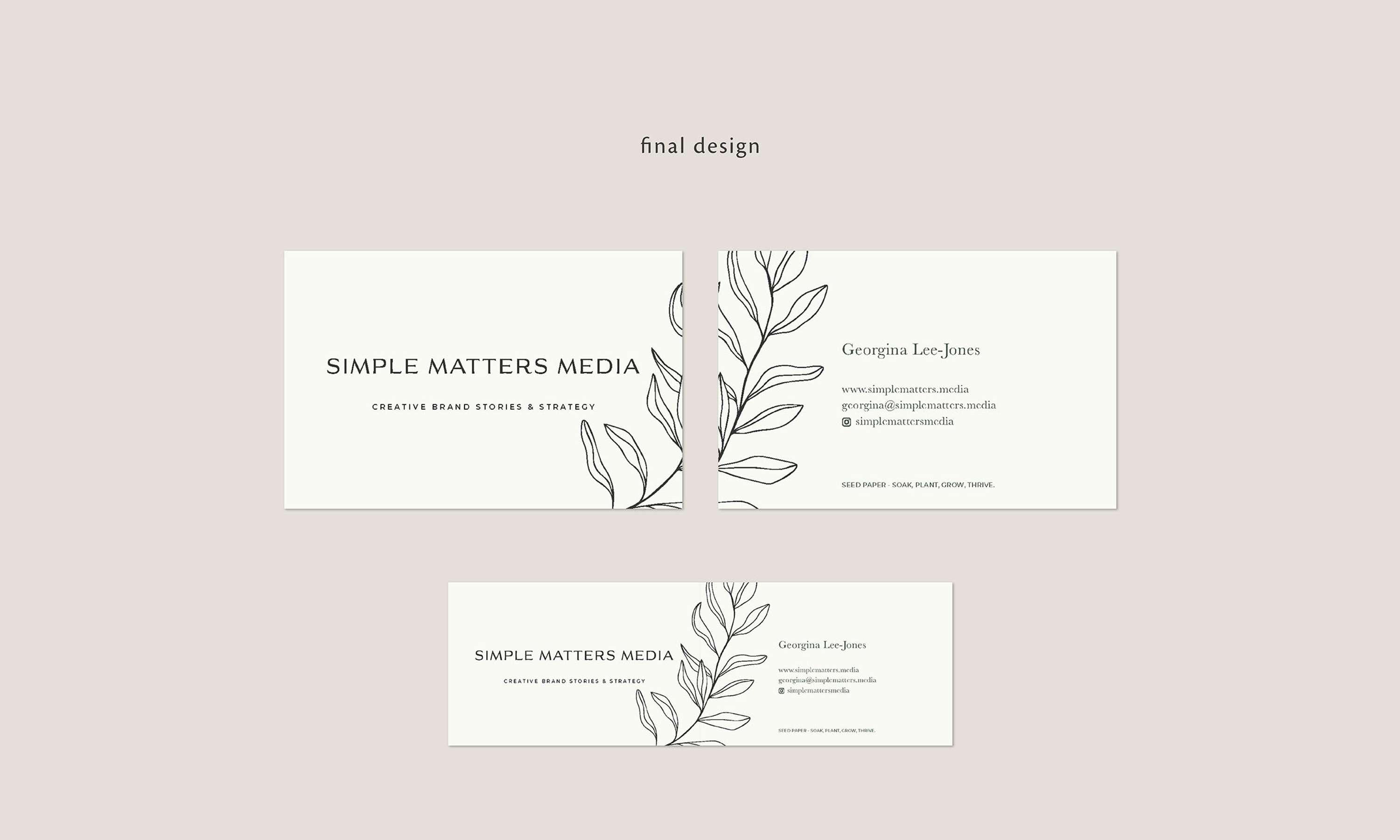SIMPLE MATTERS MEDIA by Li Ang