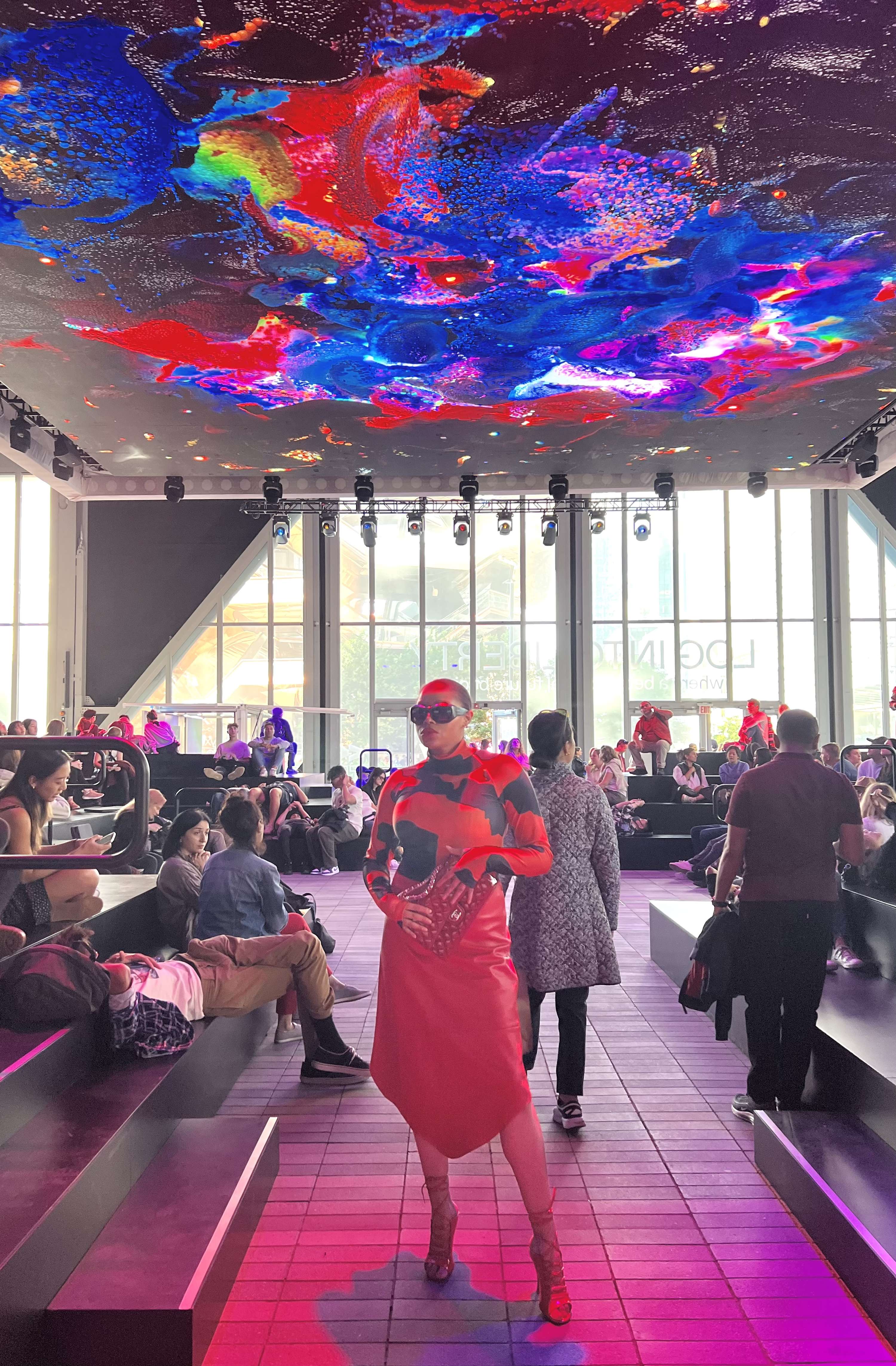 Walk The Runway X Refik Anadol NFT by Abby Love
