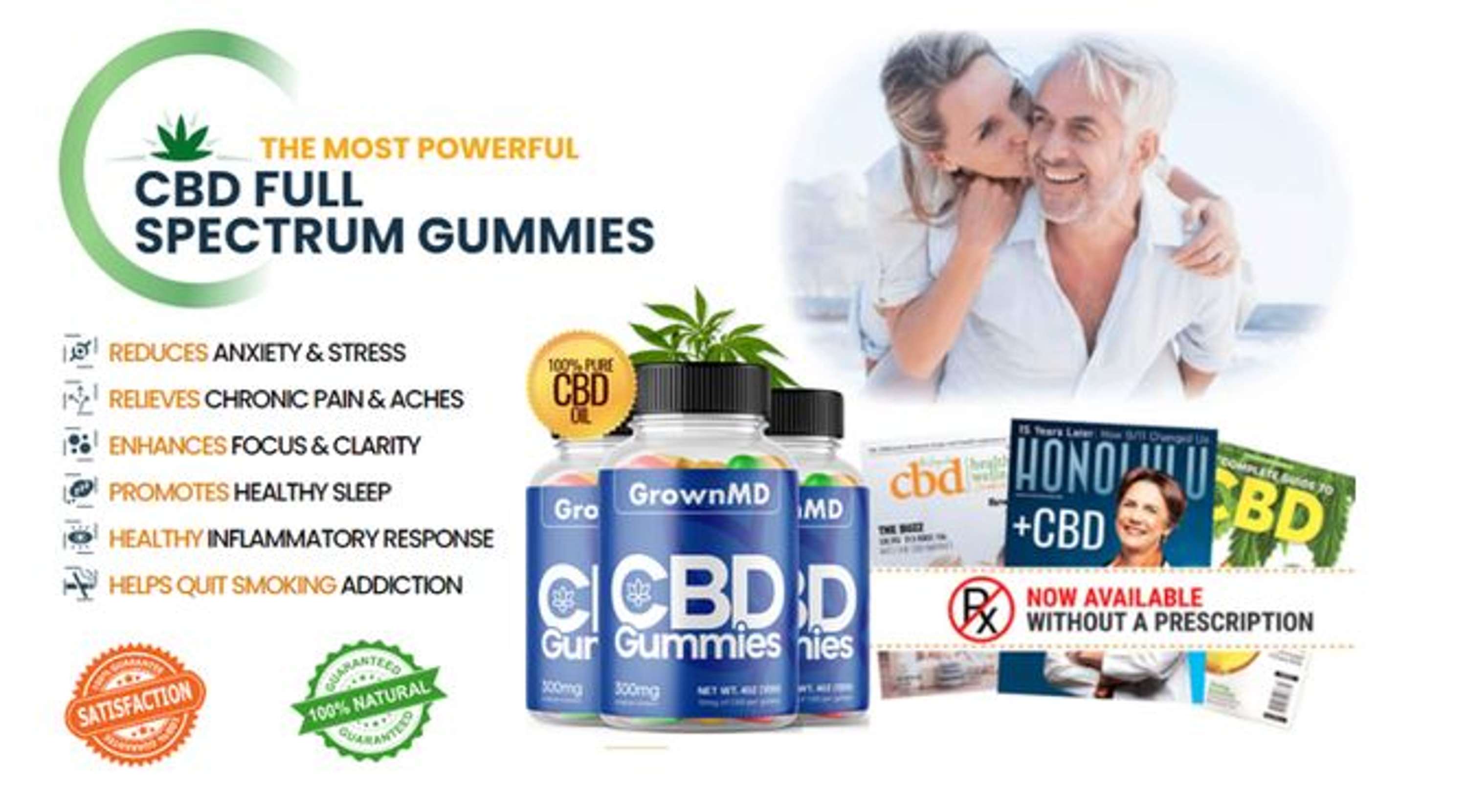 GrownMD CBD Gummies Reviews : Shocking Report Reveals Must Read Before Buying by Mia Heaven