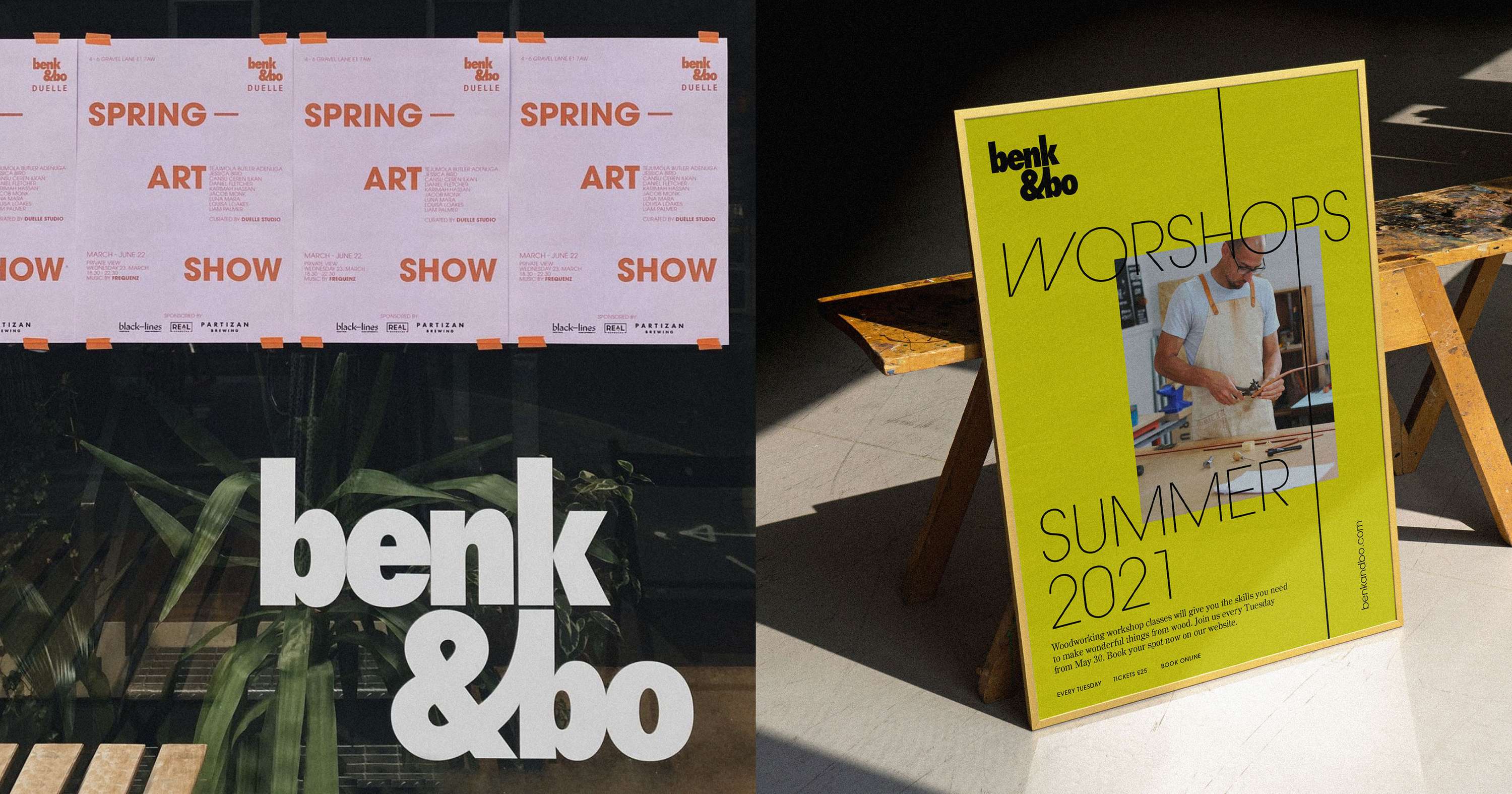 Benk&Bo Logo + Branding by Vanessa Karabegovic