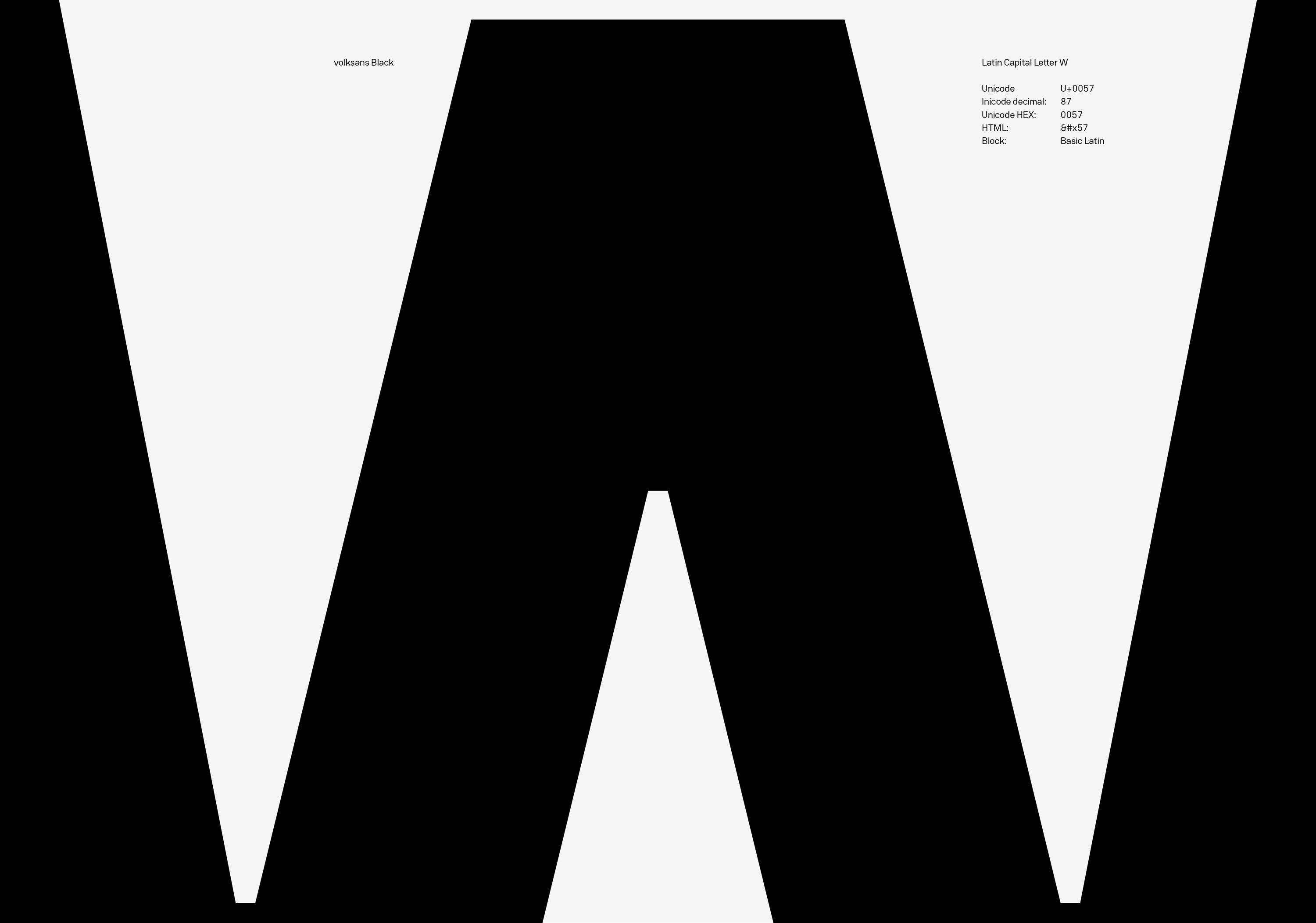 volksans / Typeface by Radmir Volk