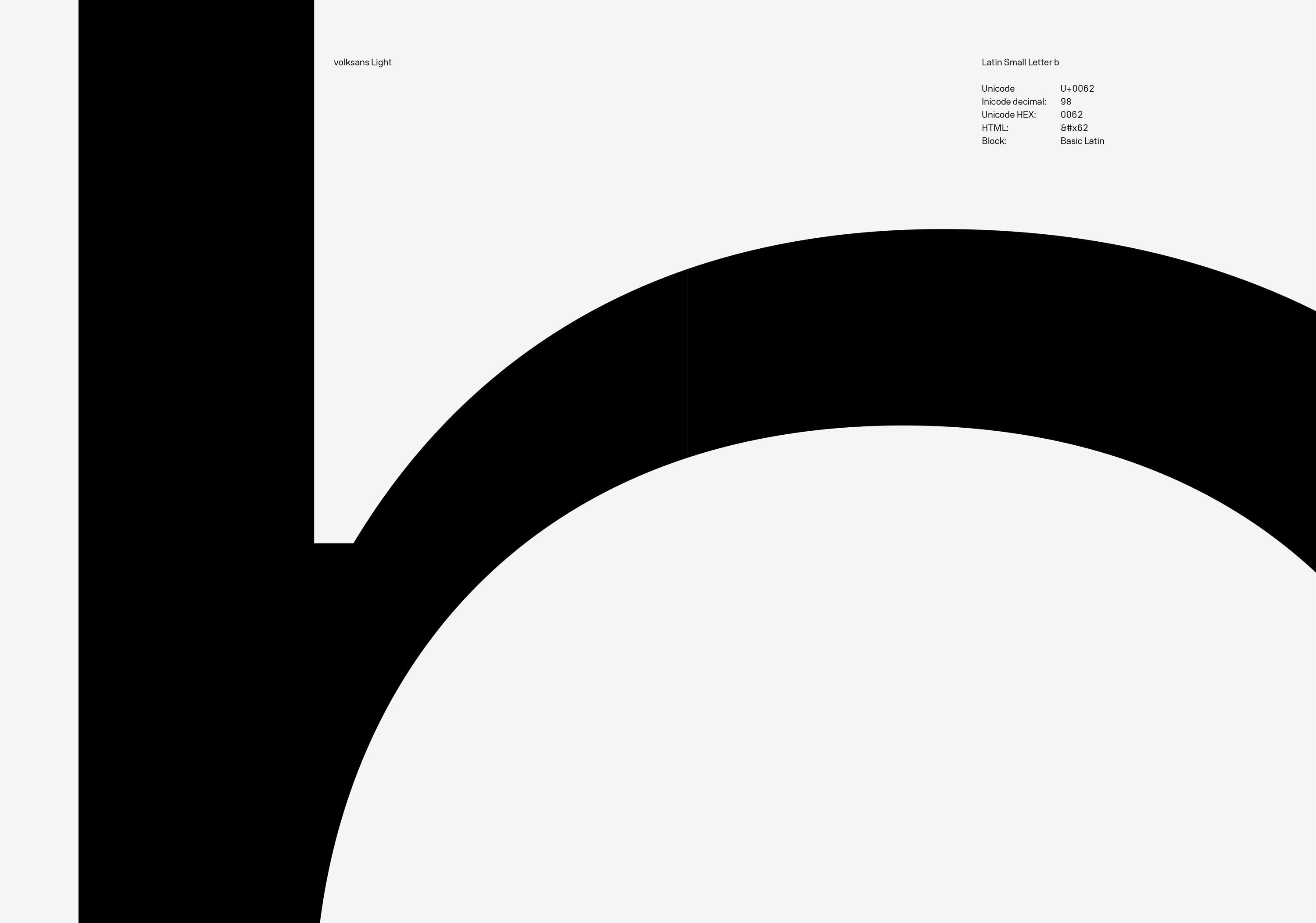 volksans / Typeface by Radmir Volk
