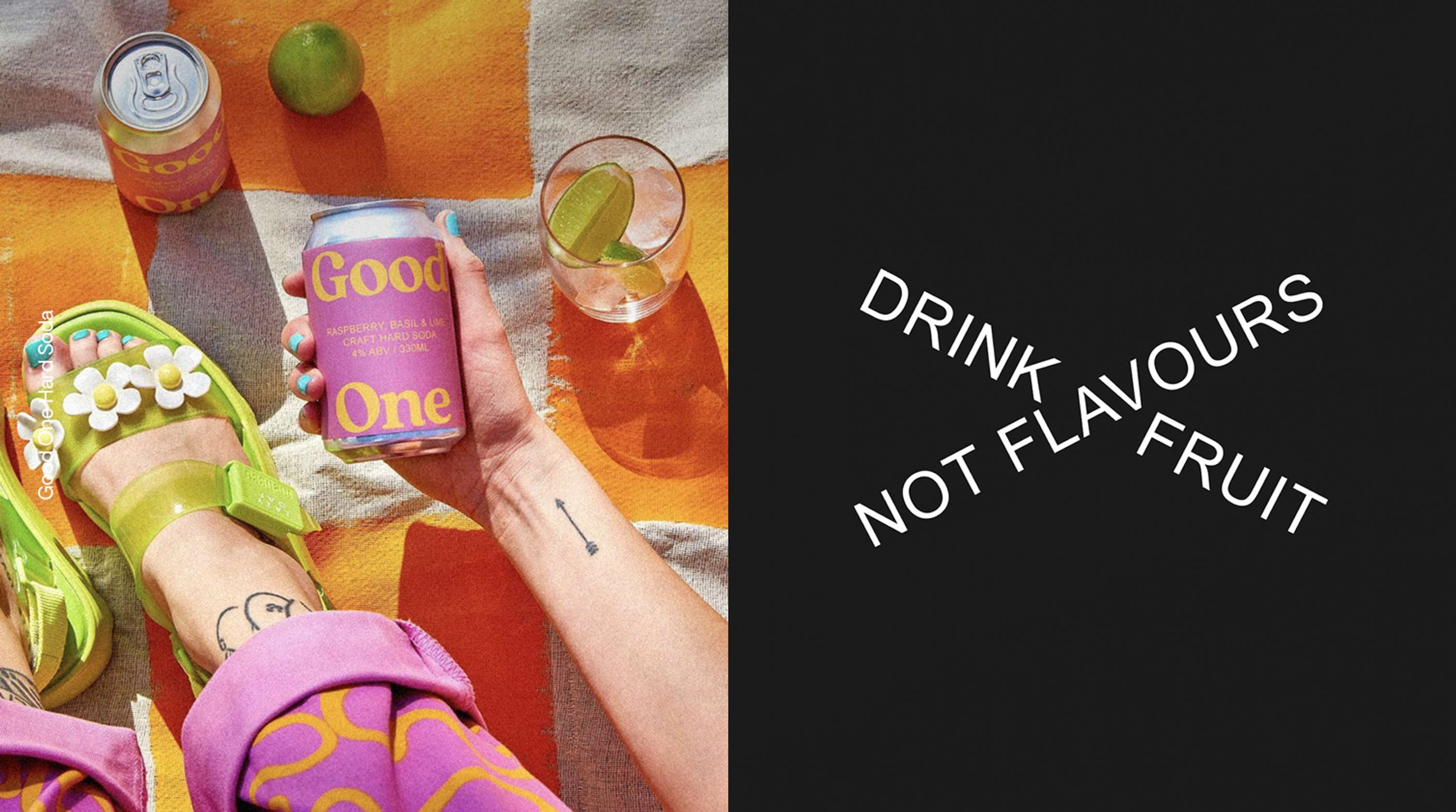 Good One Hard Seltzer - Naming and Branding by Vanessa Karabegovic