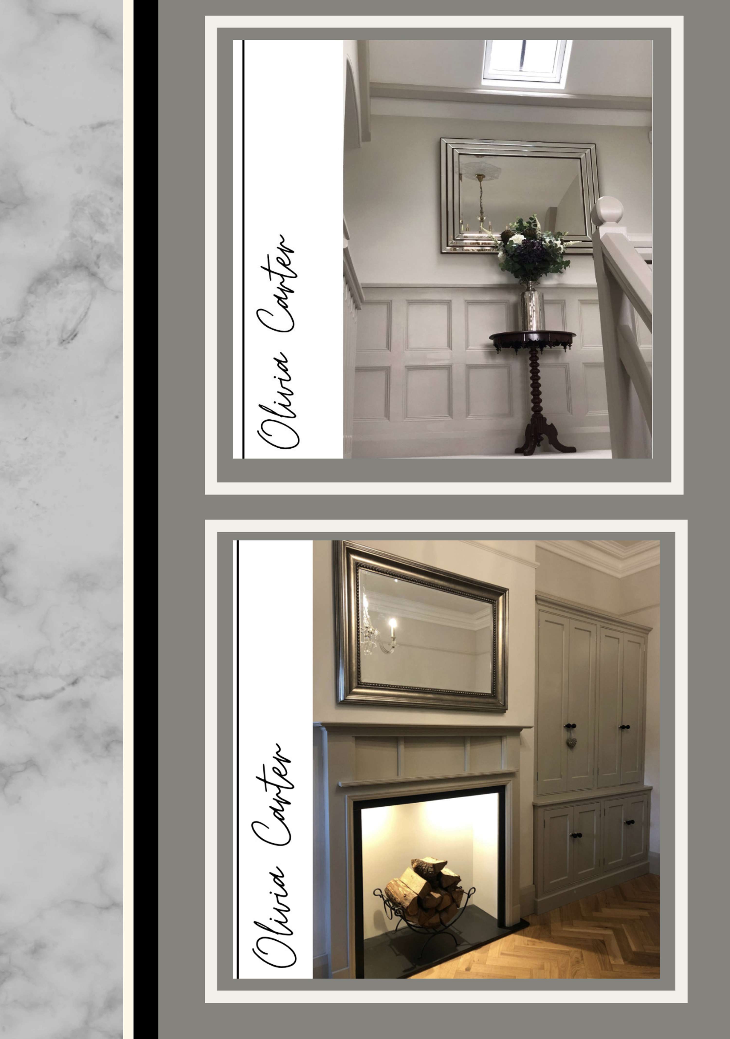 Creating interior design based social media content by Izzy Blakey