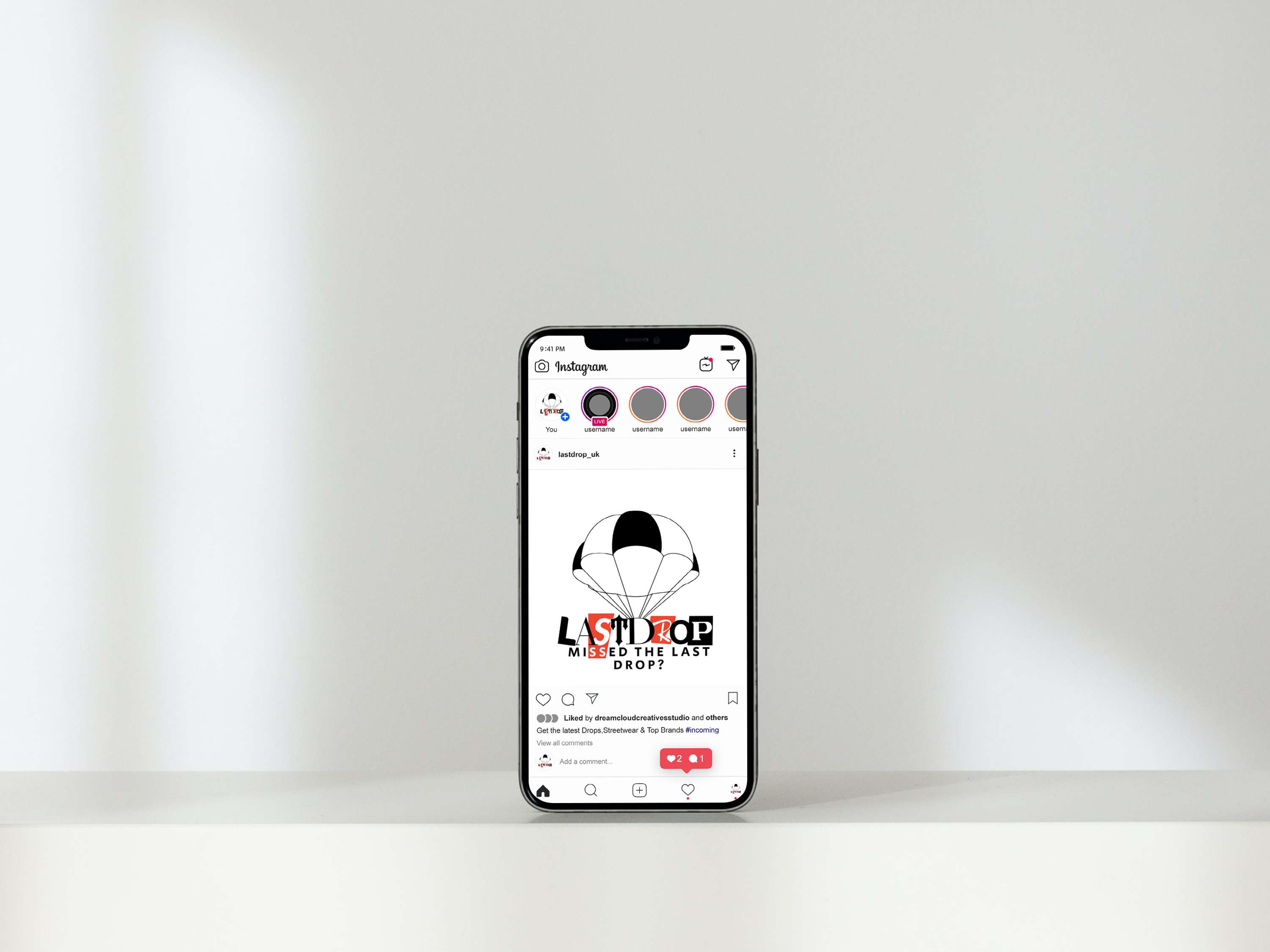 'Last Drop' Branding and Logo Design by Dream Cloud Creatives Studio