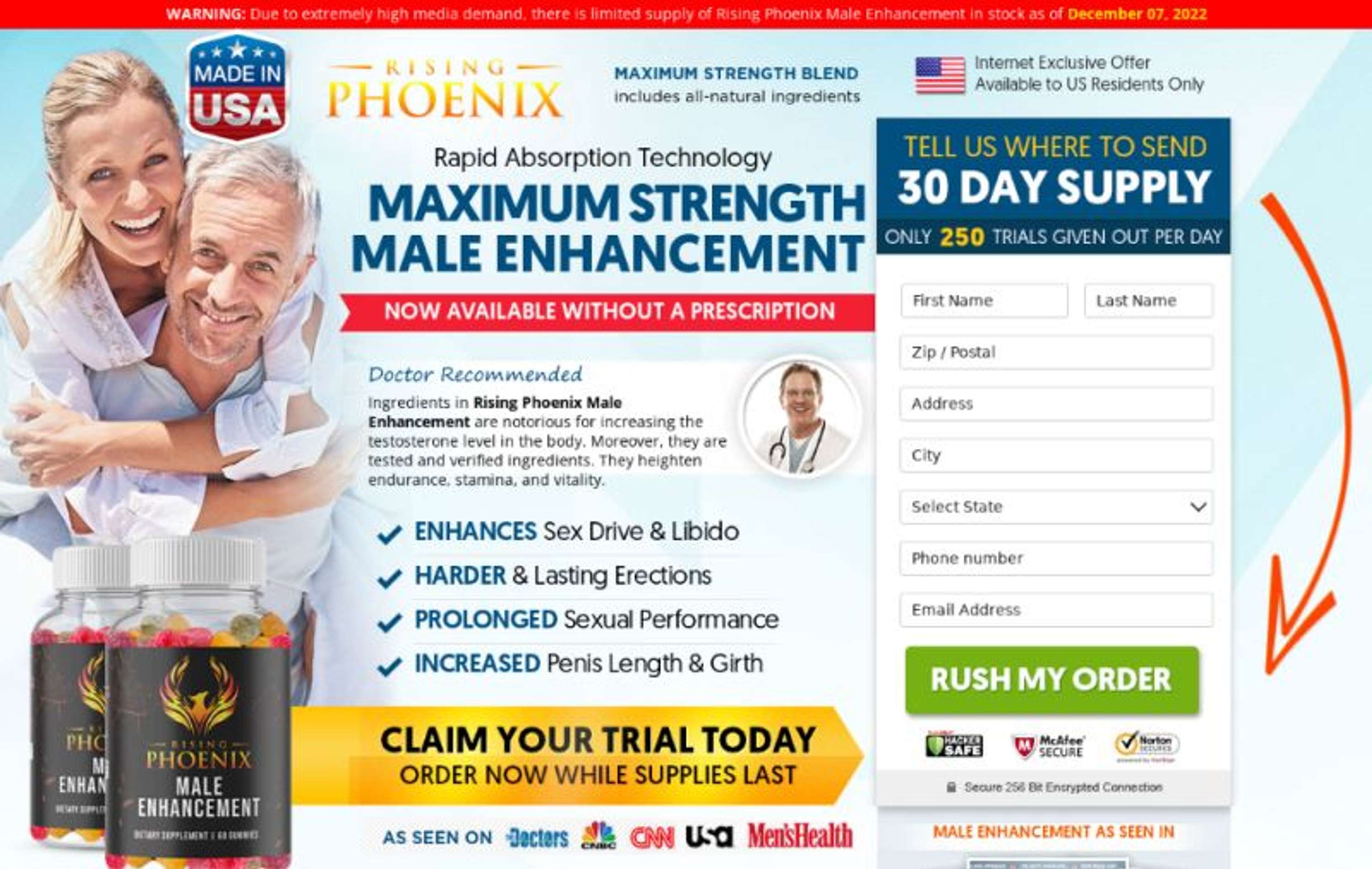 Rising Phoenix ME Gummies Review [Myths or Facts] Beware Before Buying! by Mia Heaven