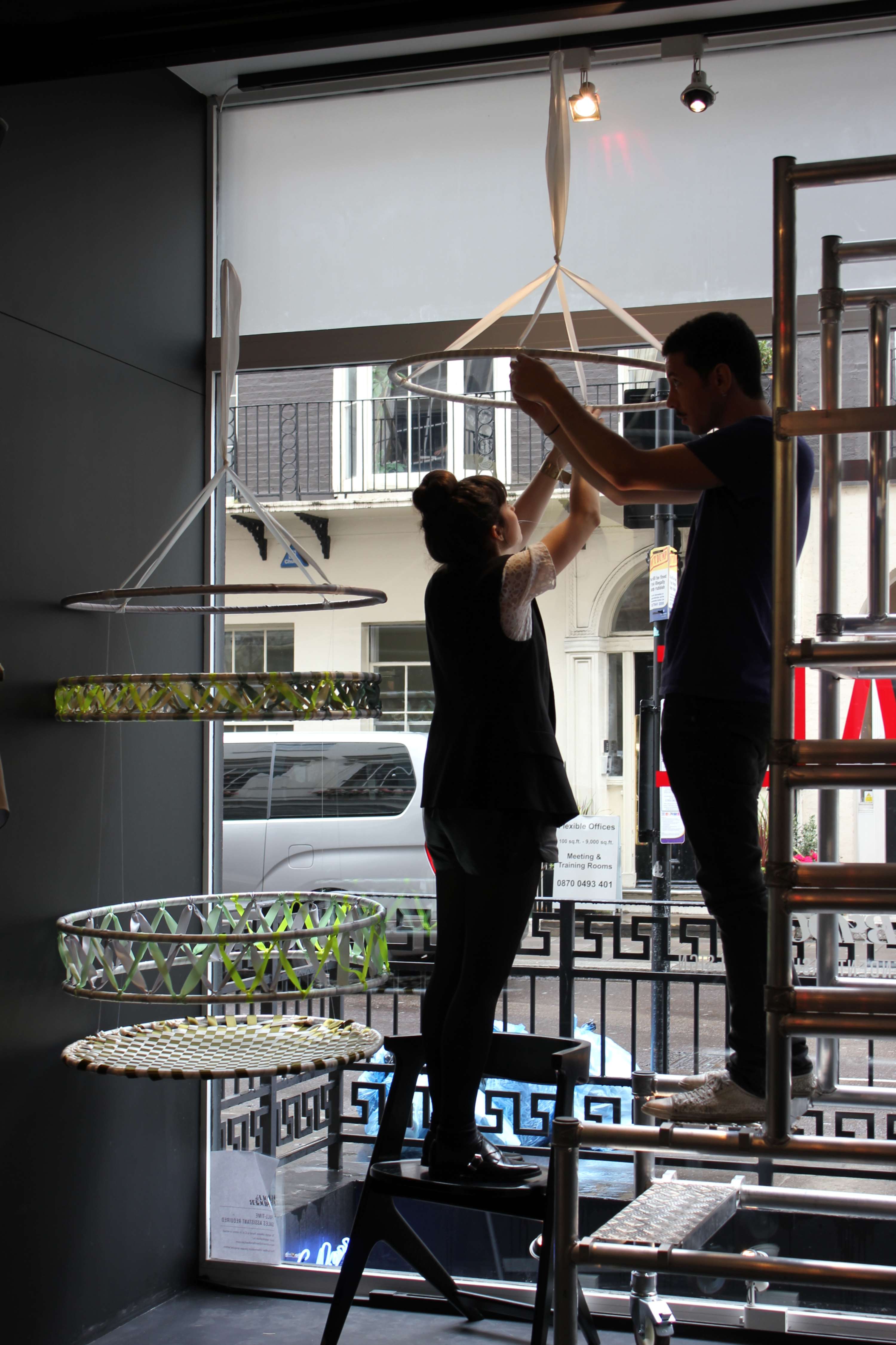 Wolf & Badger window display competition by Bianca Jutaru