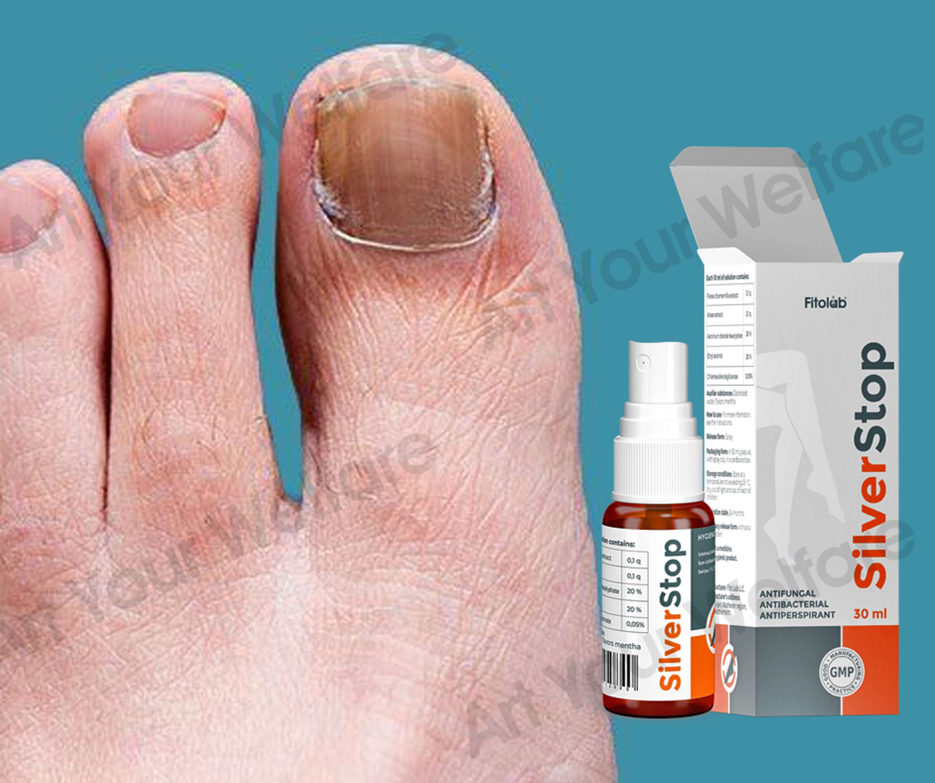 Silverstop - etkili antifungal vitamin by health wellwisher