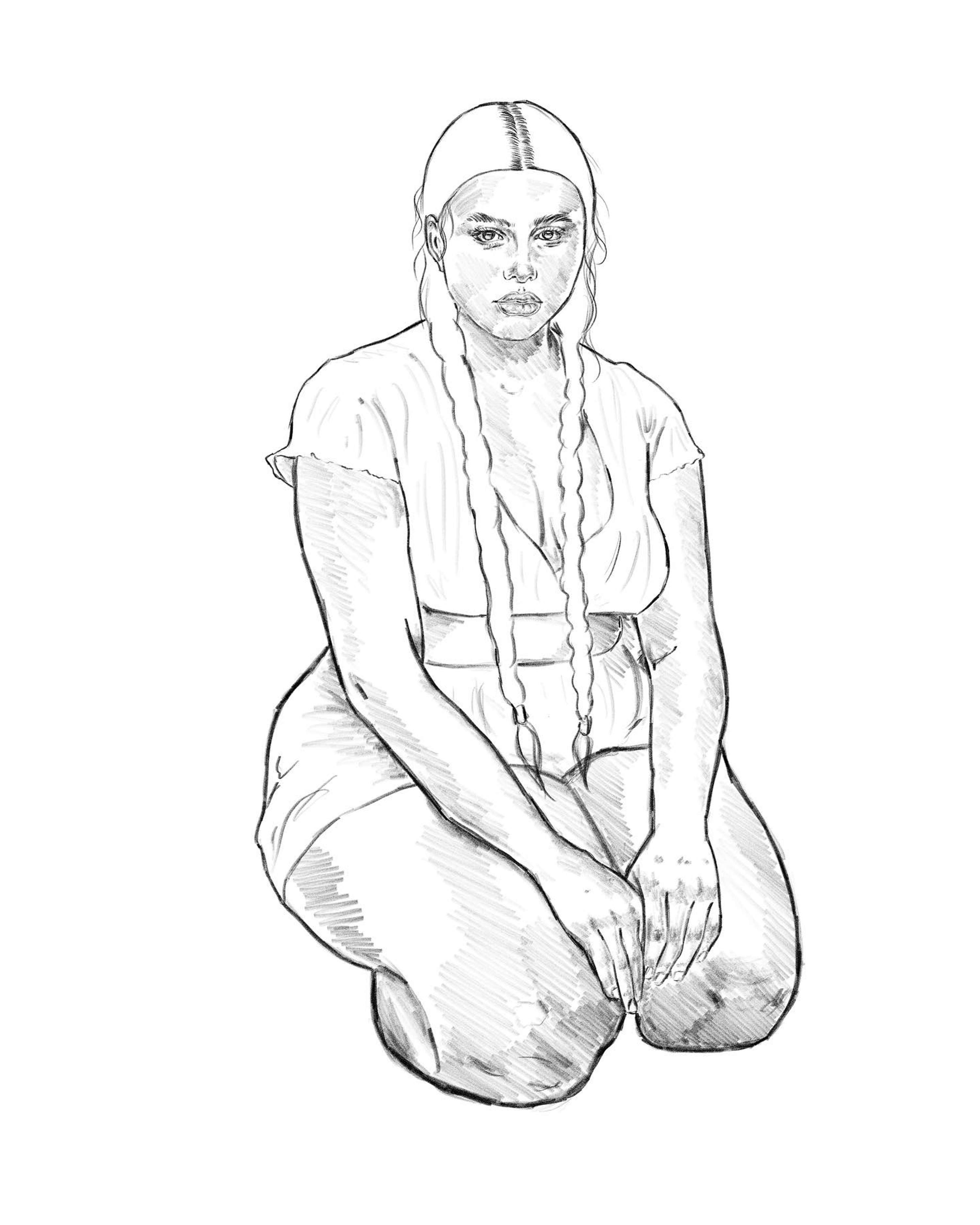 Barbie sketch by Shiquerra Clarke
