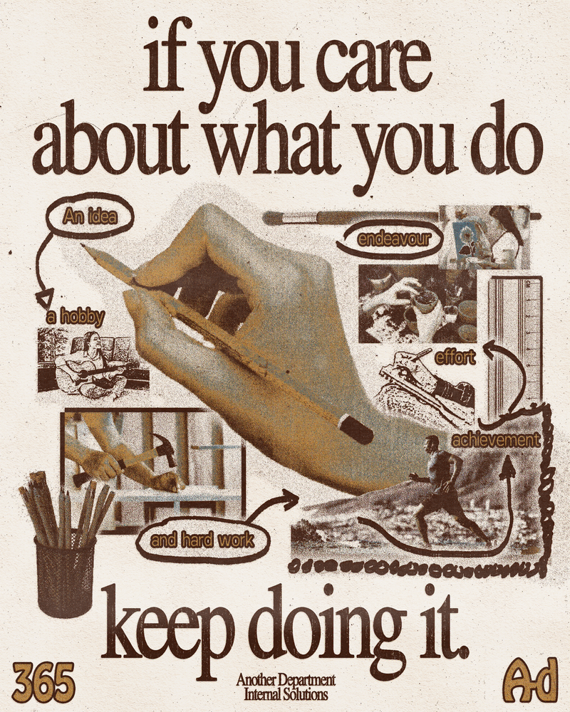 Select posters from 365 design project by Bo Matteini