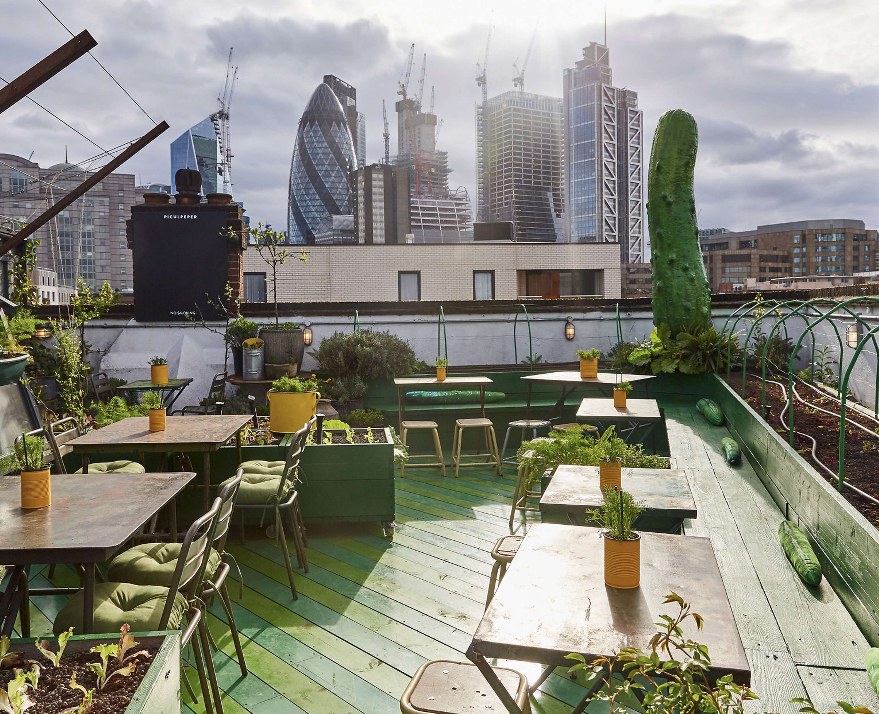 Piculpeper at The Culpeper, Spitalfields by Iska Lupton
