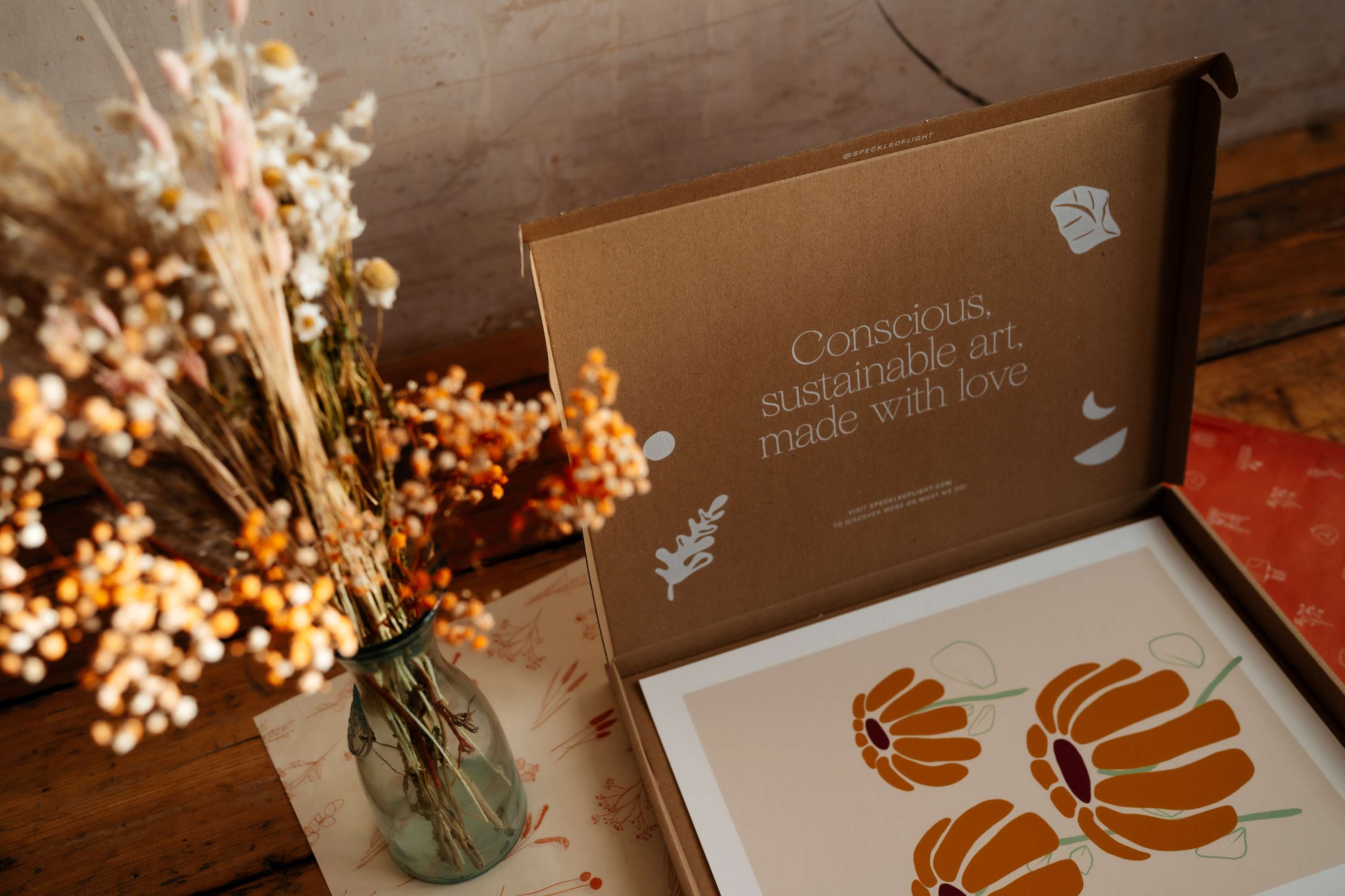 Speckls of Light, Art print studio by Rita Hussain