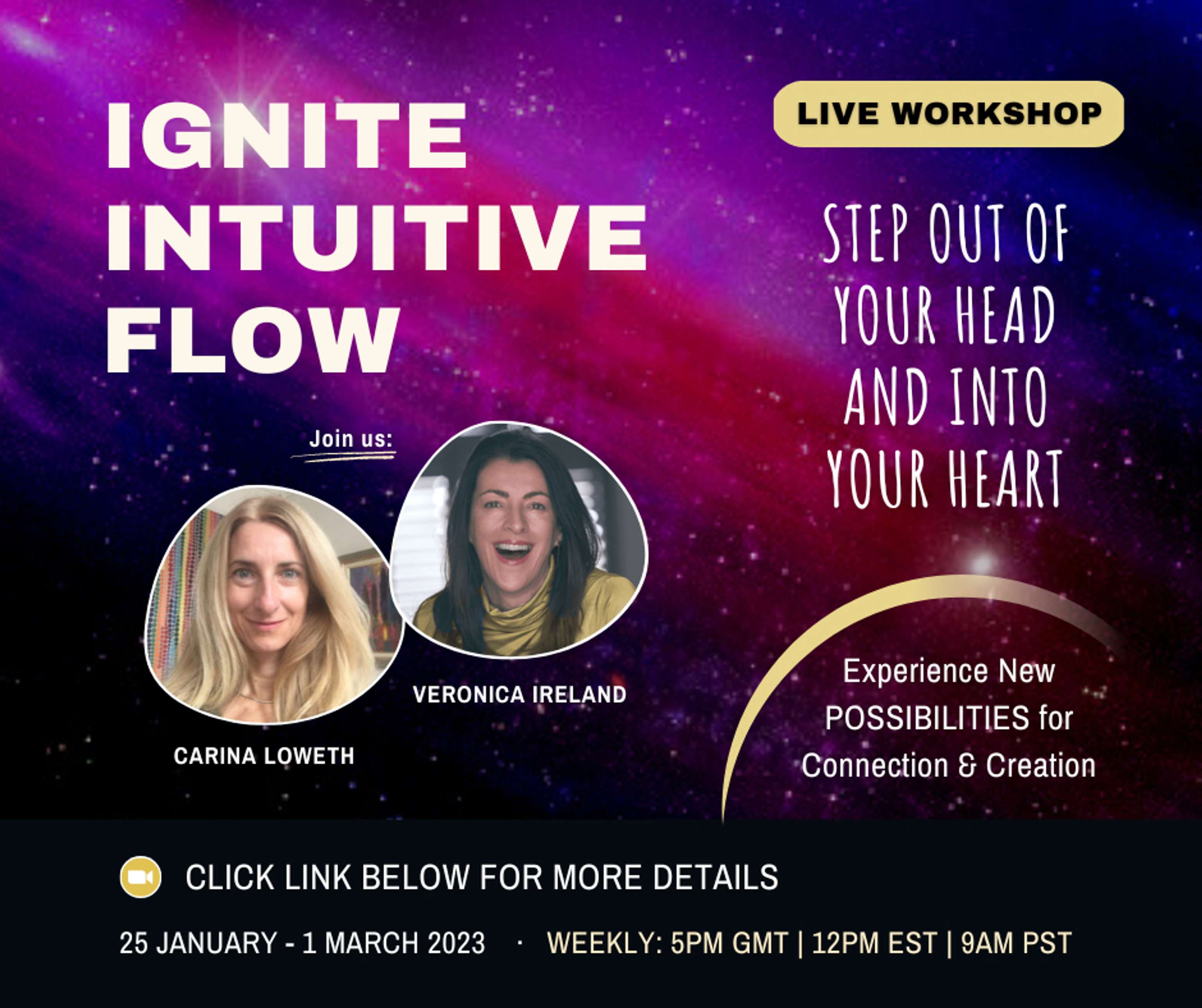 Ignite Intuitive Flow by Veronica Ireland