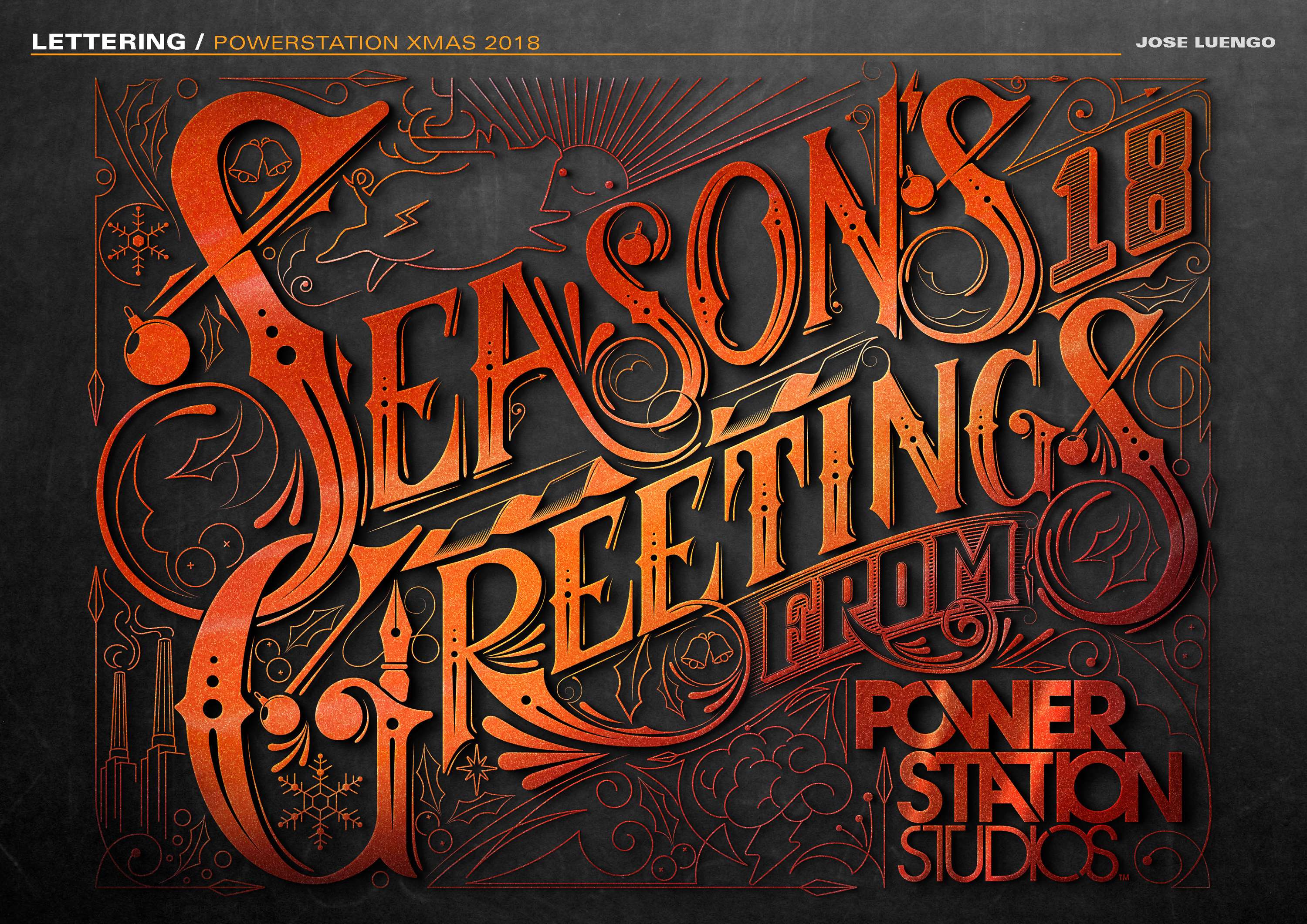 Lettering by Jose Luengo
