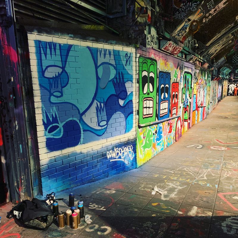 Leake street tunnels by Troy Abbey