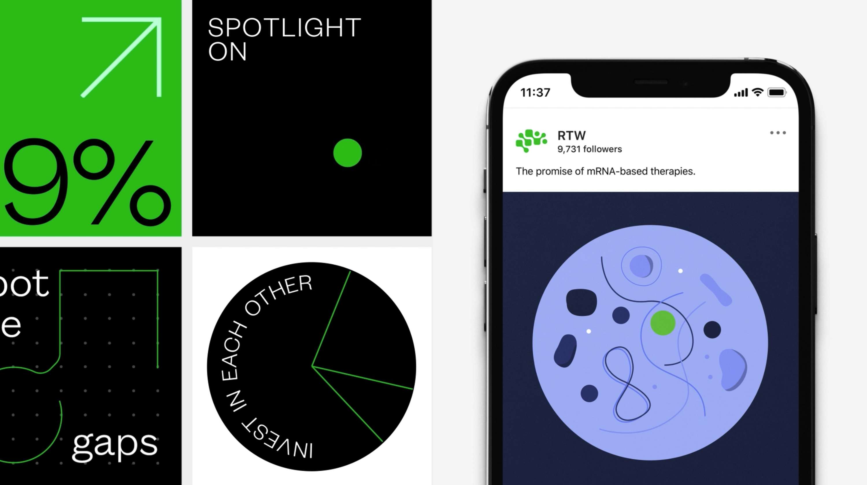 RTW Investments — A new identity and digital platform for a transformative biotech and medtech investment firm by SampsonMay