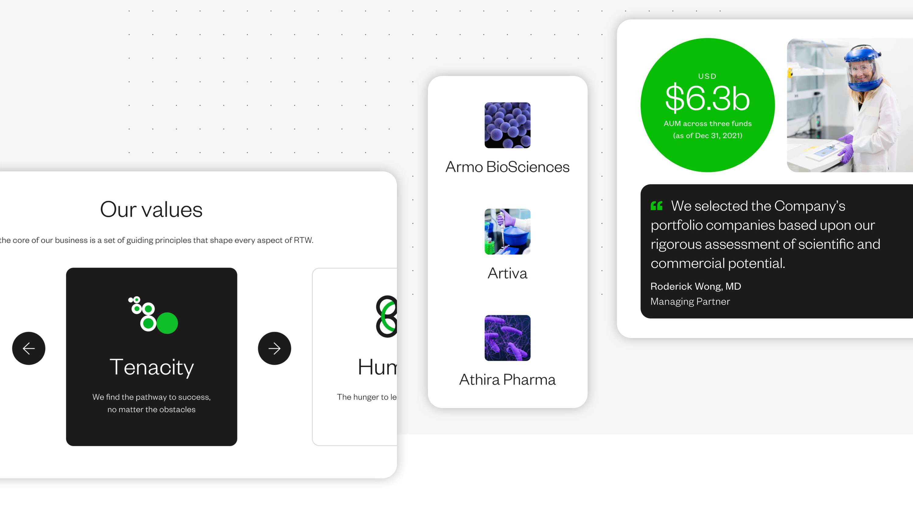 RTW Investments — A new identity and digital platform for a transformative biotech and medtech investment firm by SampsonMay