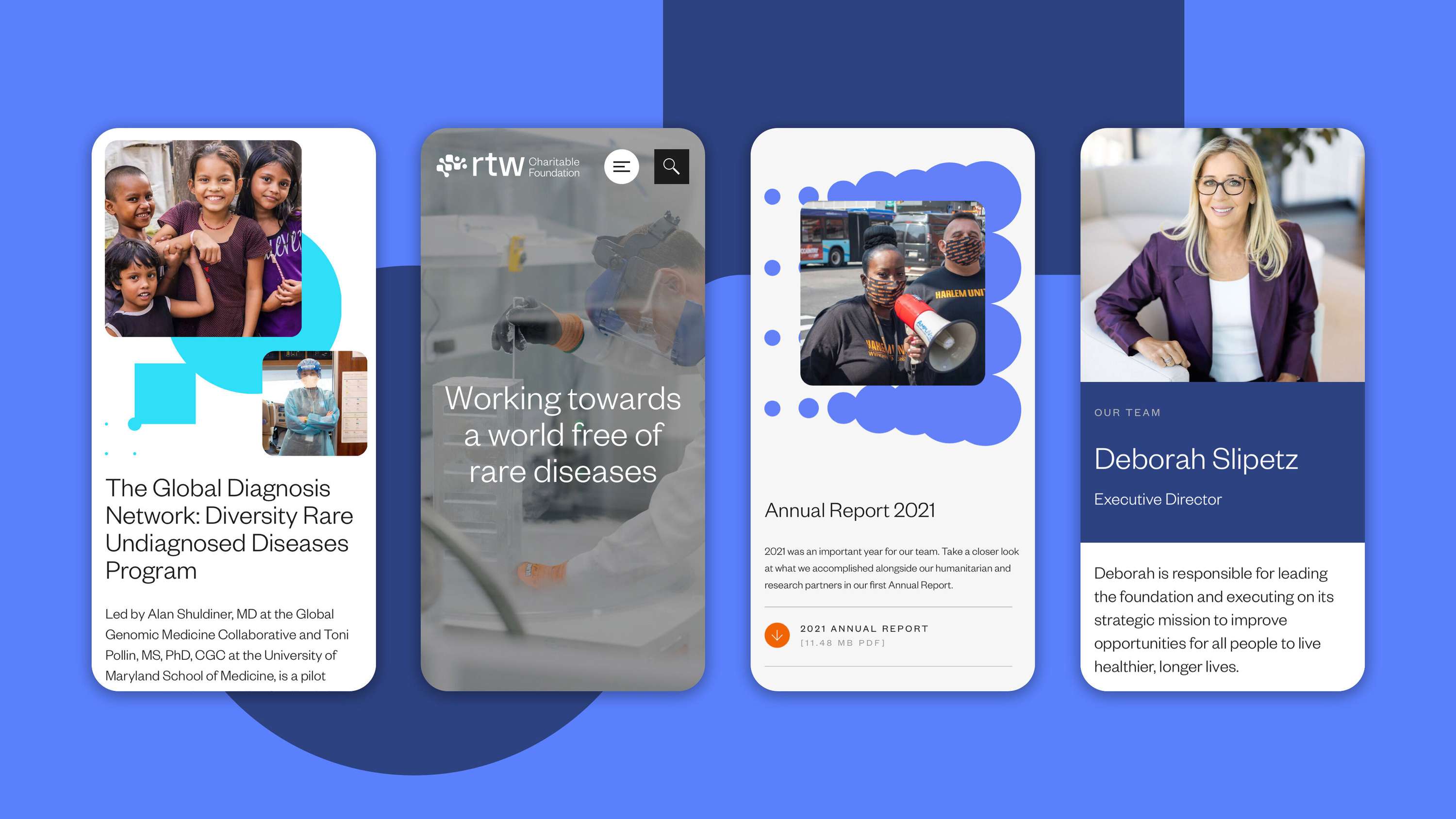 RTW Investments — A new identity and digital platform for a transformative biotech and medtech investment firm by SampsonMay