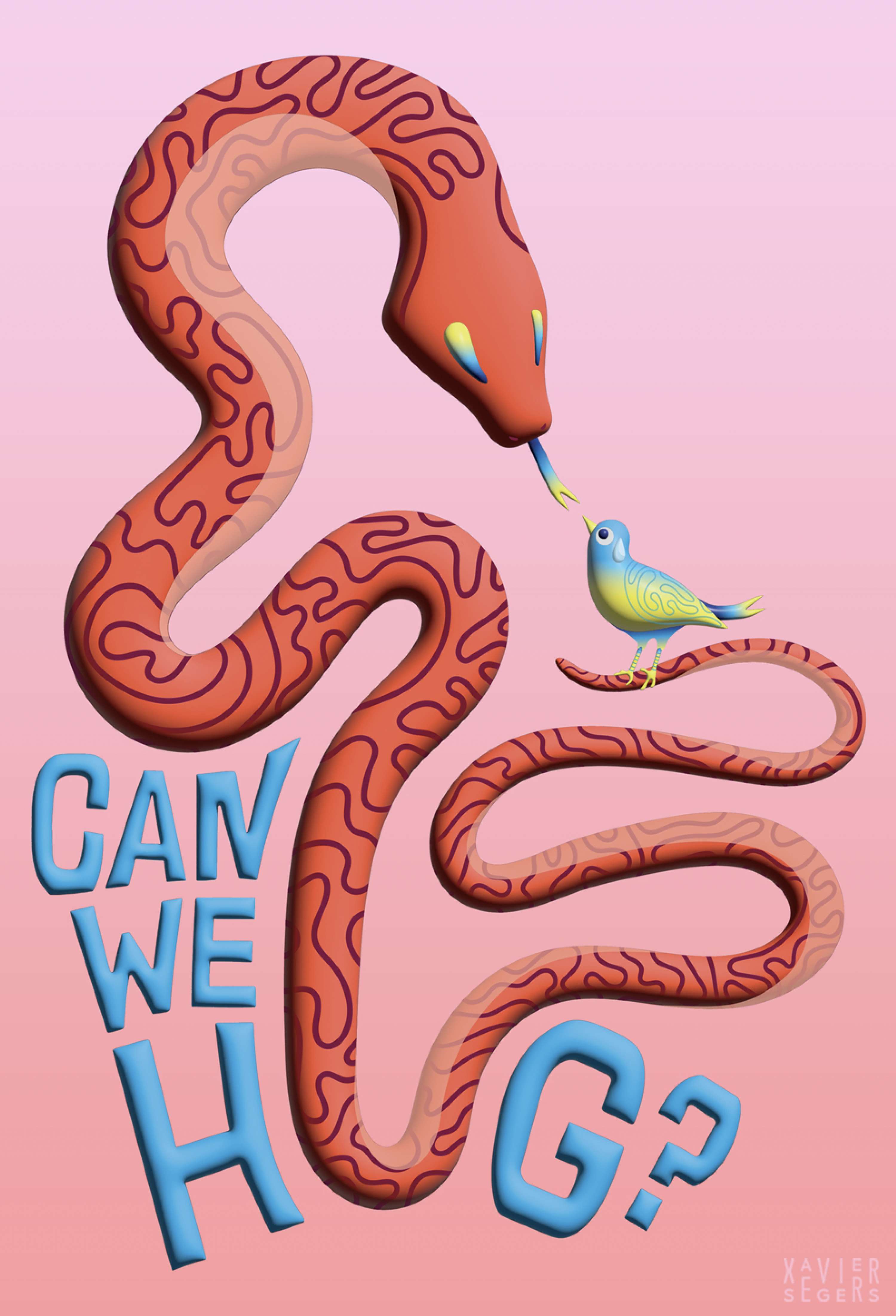 Can we hug? by Xavier Segers