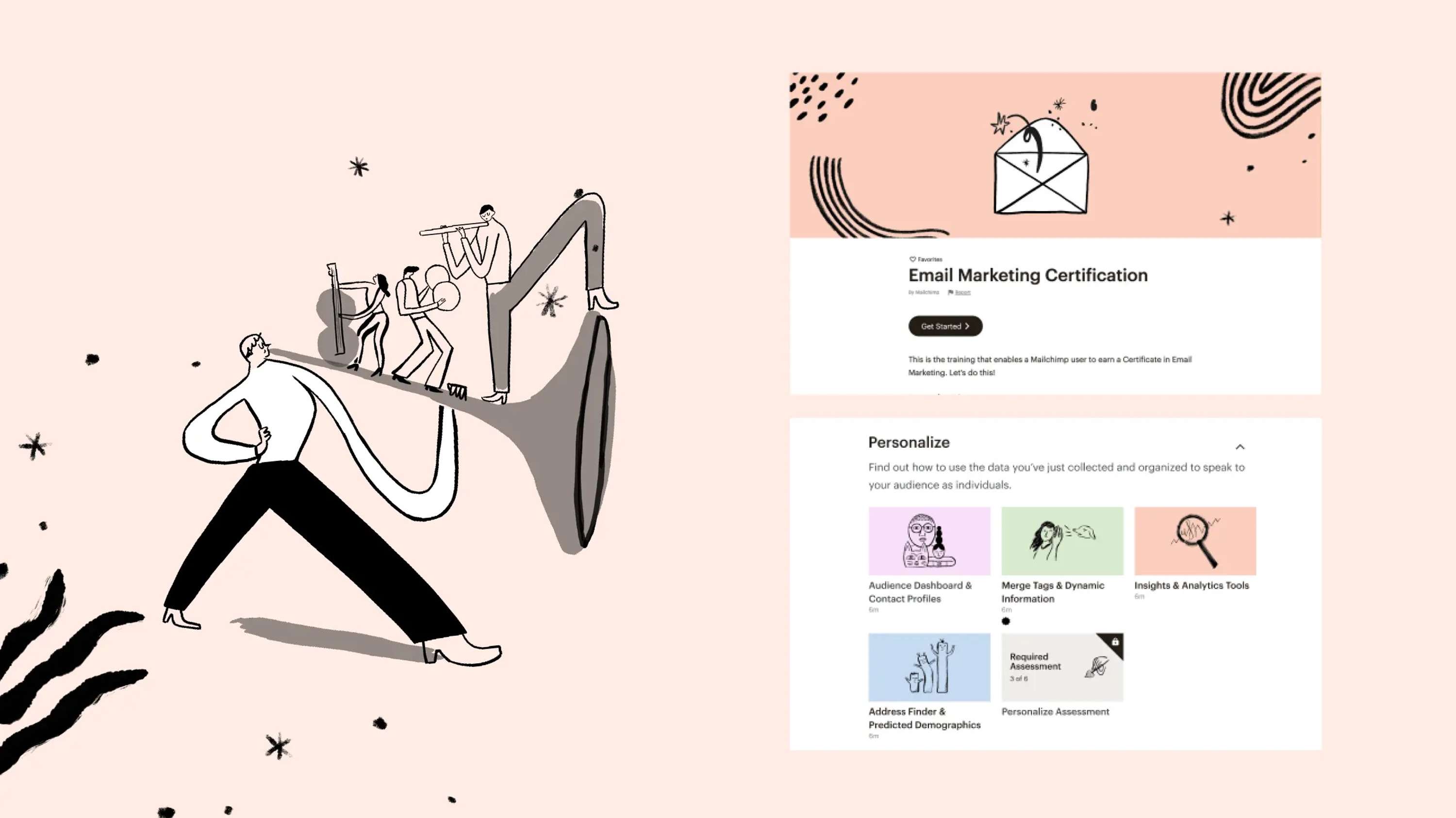 The making of Mailchimp Academy by BYND