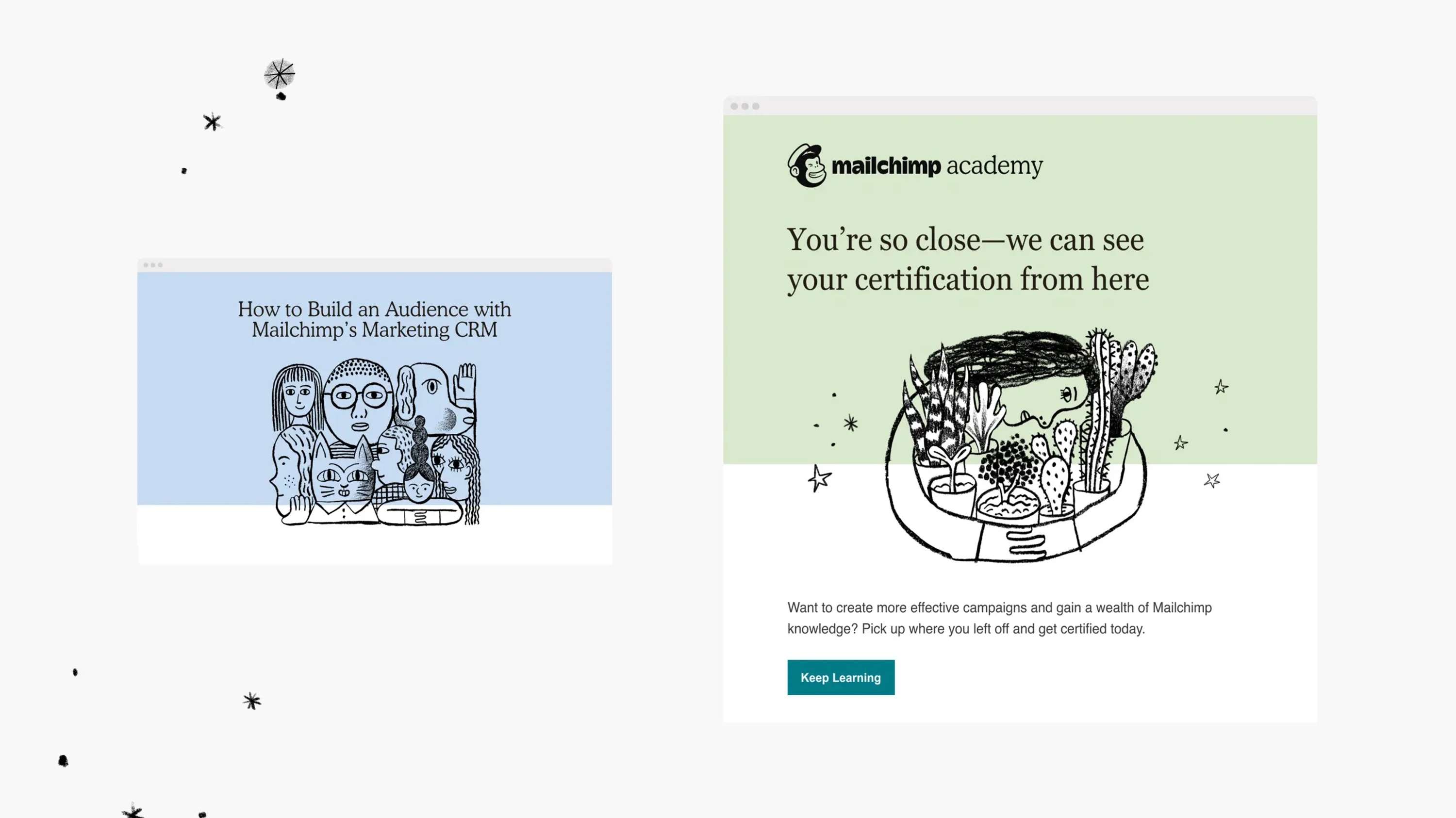 The making of Mailchimp Academy by BYND