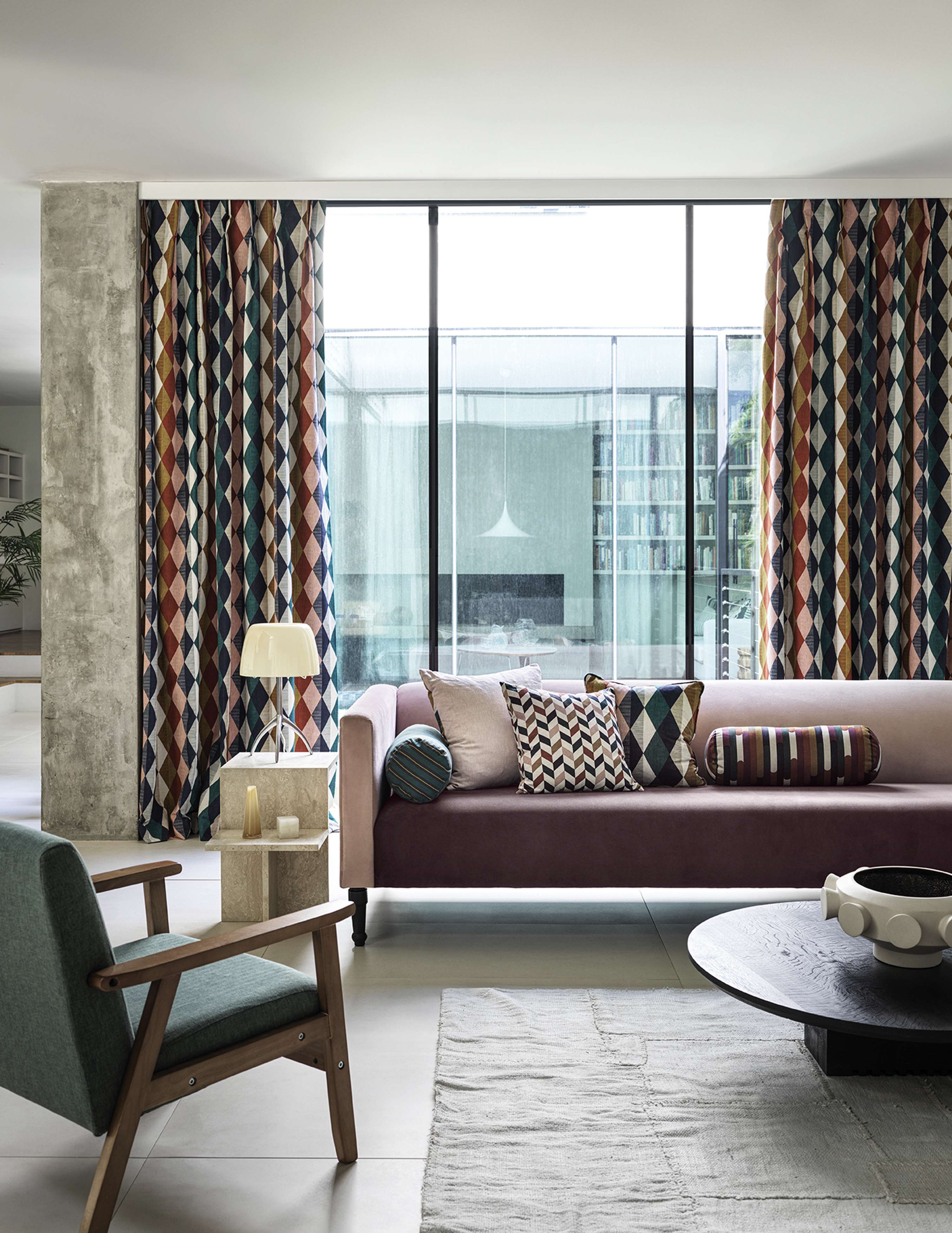 Clarke & Clarke Formations fabric collection by Anna Mackie