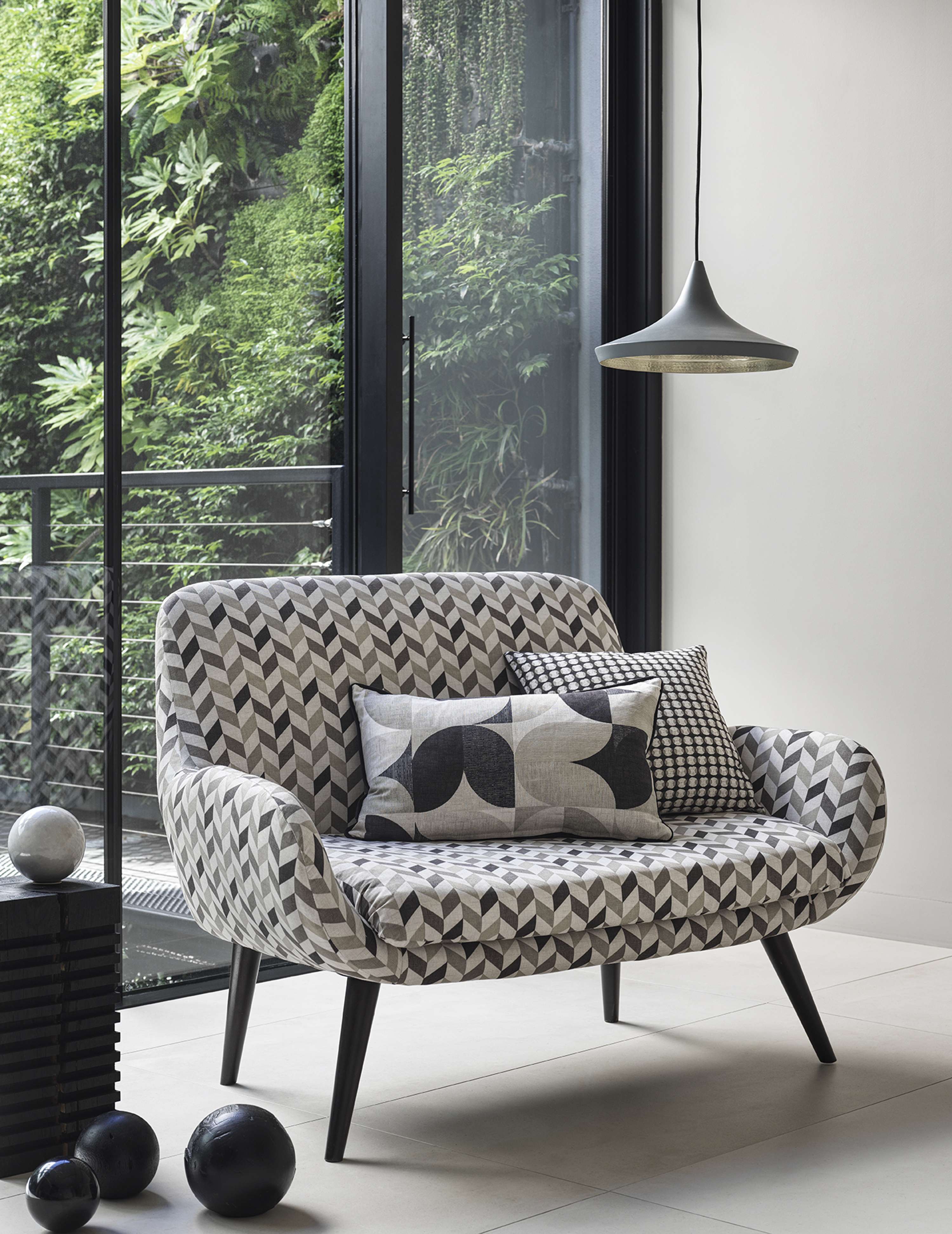Clarke & Clarke Formations fabric collection by Anna Mackie
