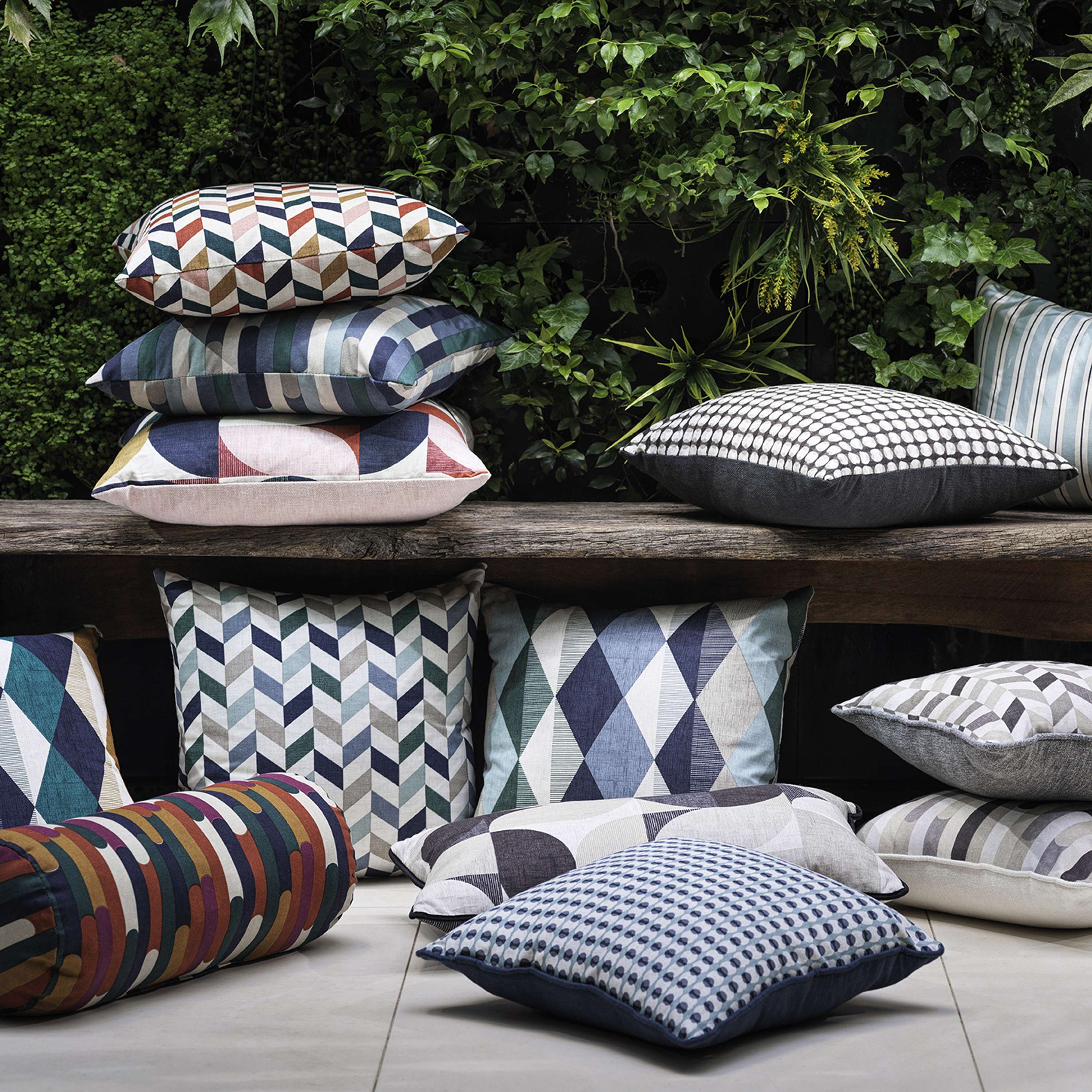 Clarke & Clarke Formations fabric collection by Anna Mackie