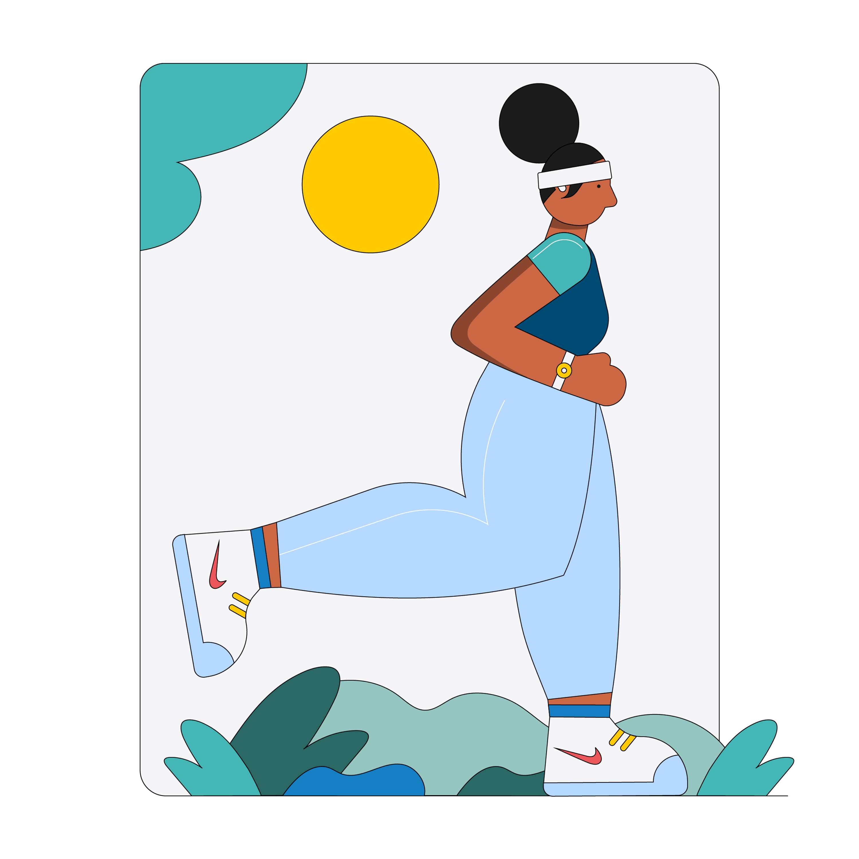 Running Club by Tor Ewen