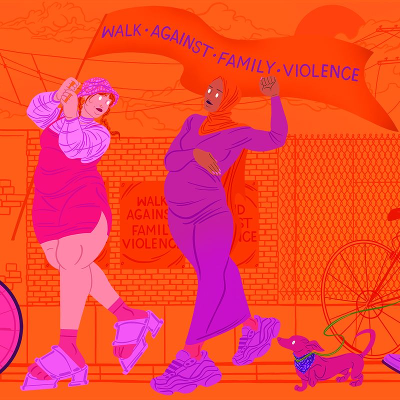 Safe Steps Victoria, Australia : Walk Against Family Violence Campaign 2022 by Jessica Meyrick