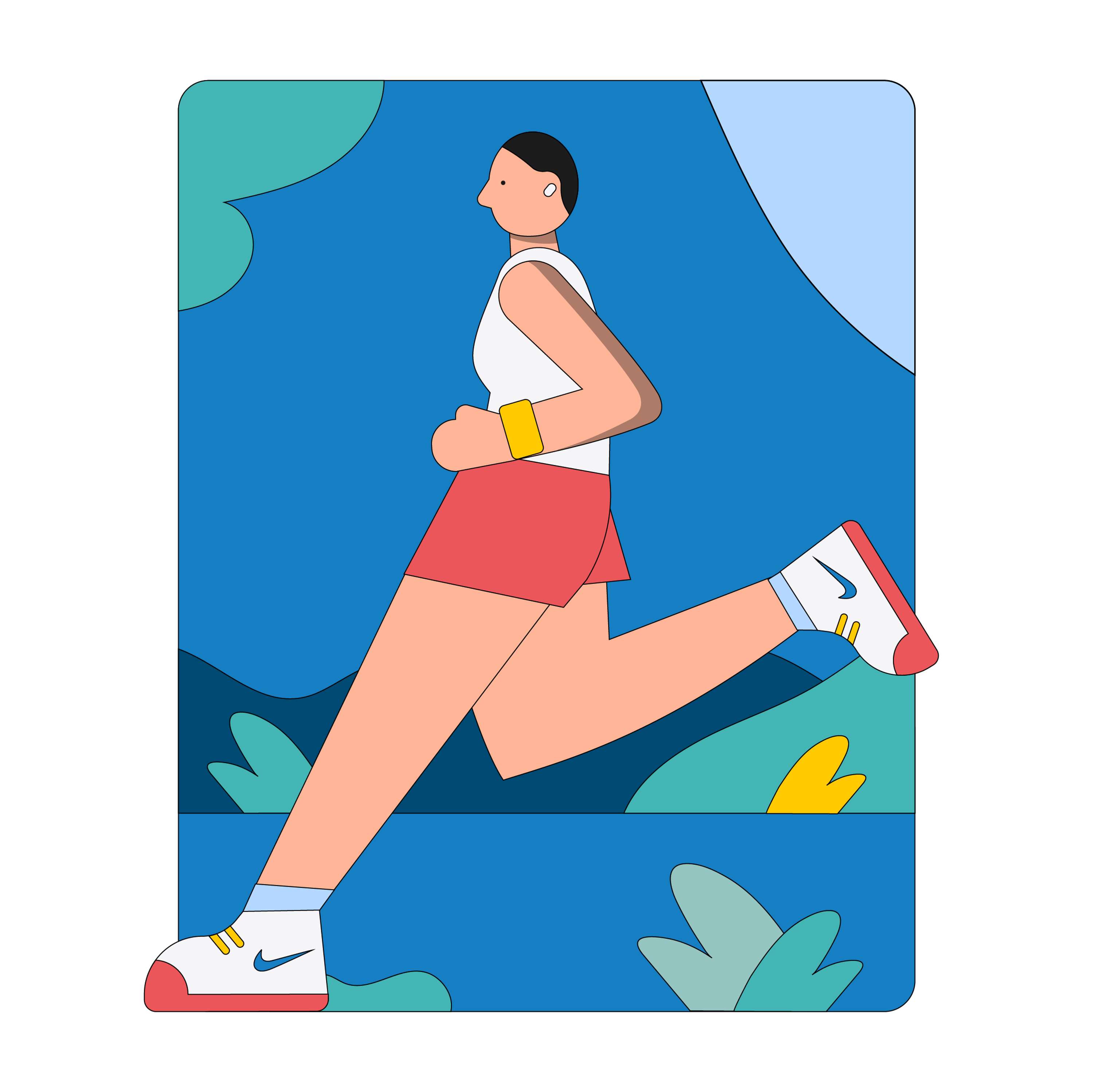 Running Club by Tor Ewen