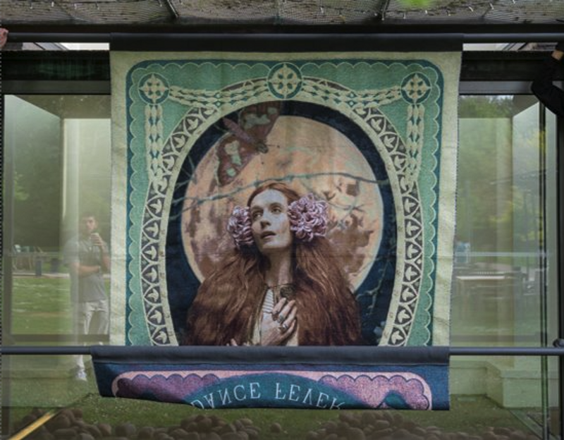 Spotify - Florence + The Machine Woven Tapestries by Charlie Spencer