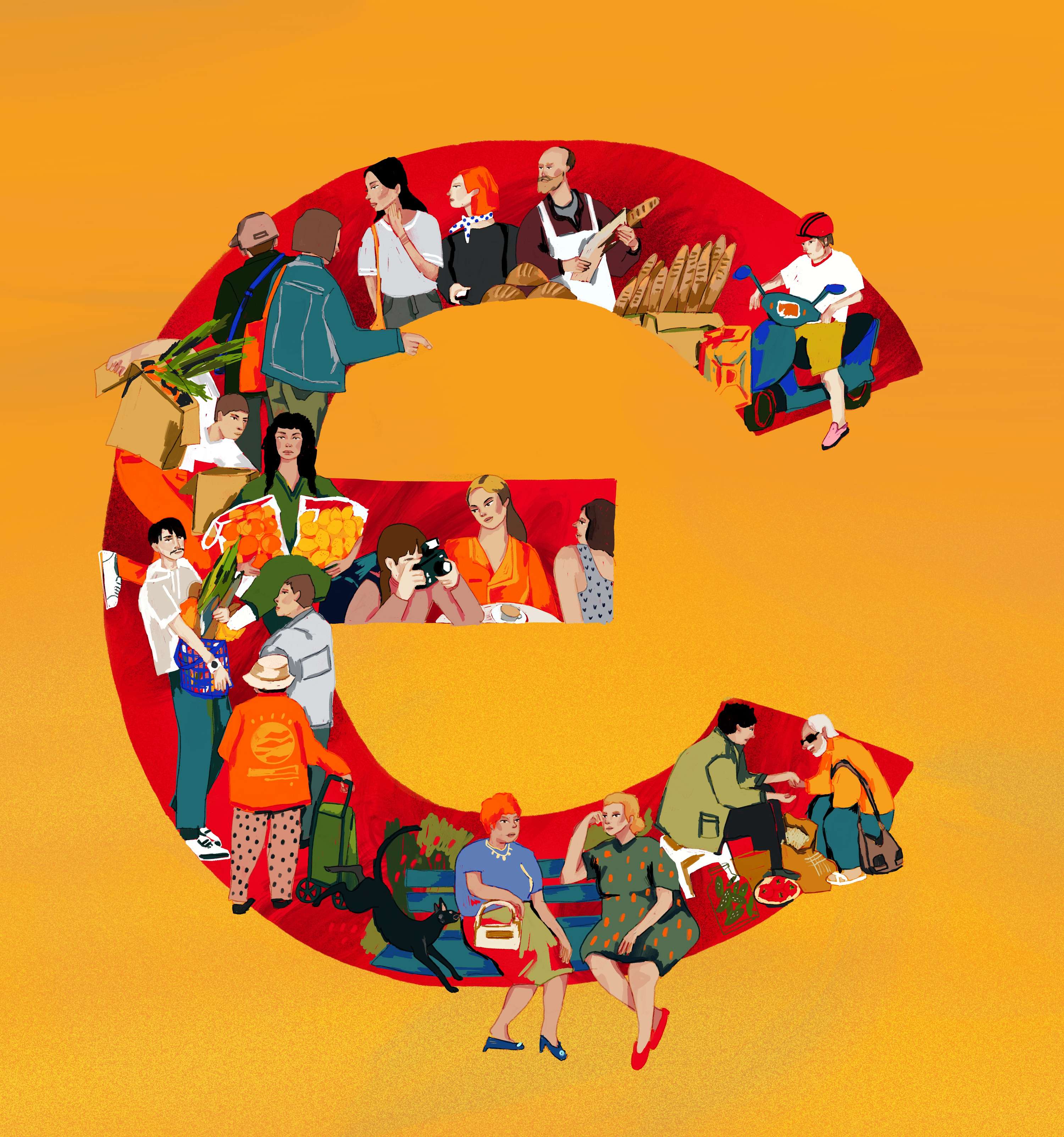 Mastercard | Series of Illustrations by Taker | Maker