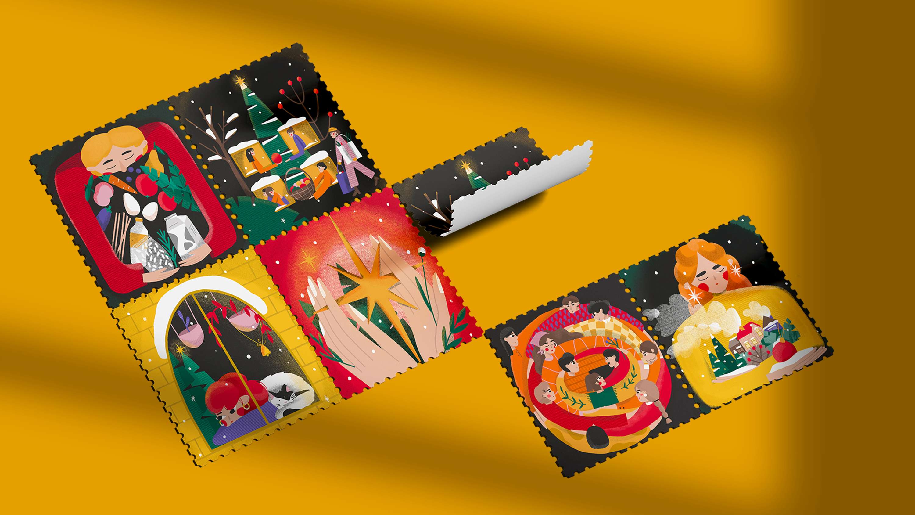 Mastercard | Series of Illustrations by Taker | Maker