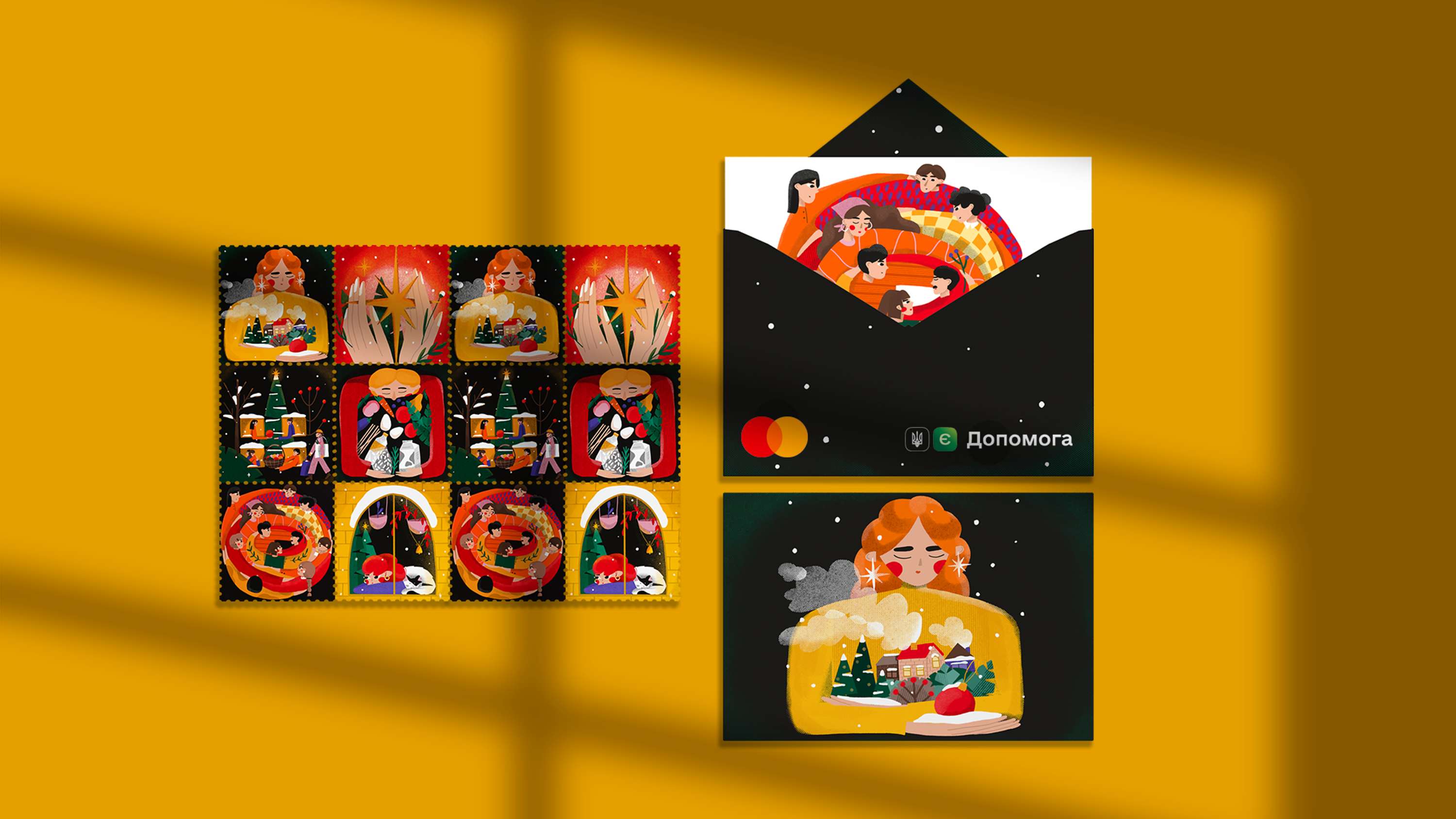 Mastercard | Series of Illustrations by Taker | Maker