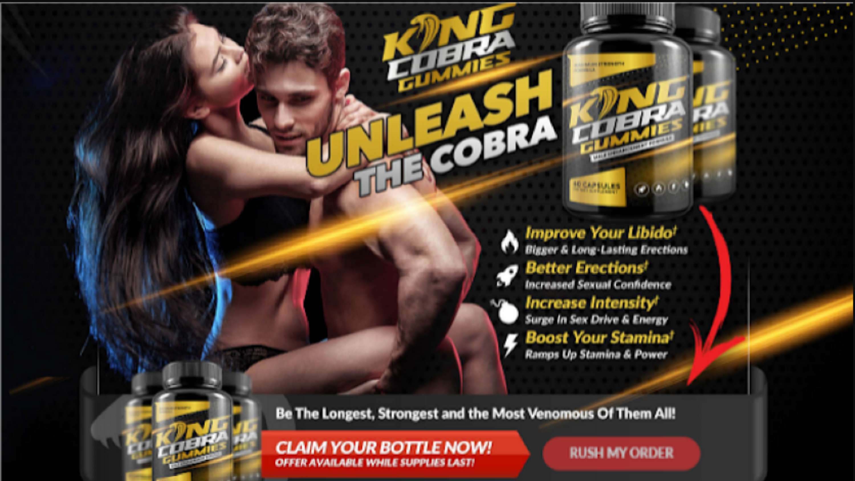King Cobra Gummies Reviews - (Shocking Side Effects) Does It Work? by Jenatg Vickers