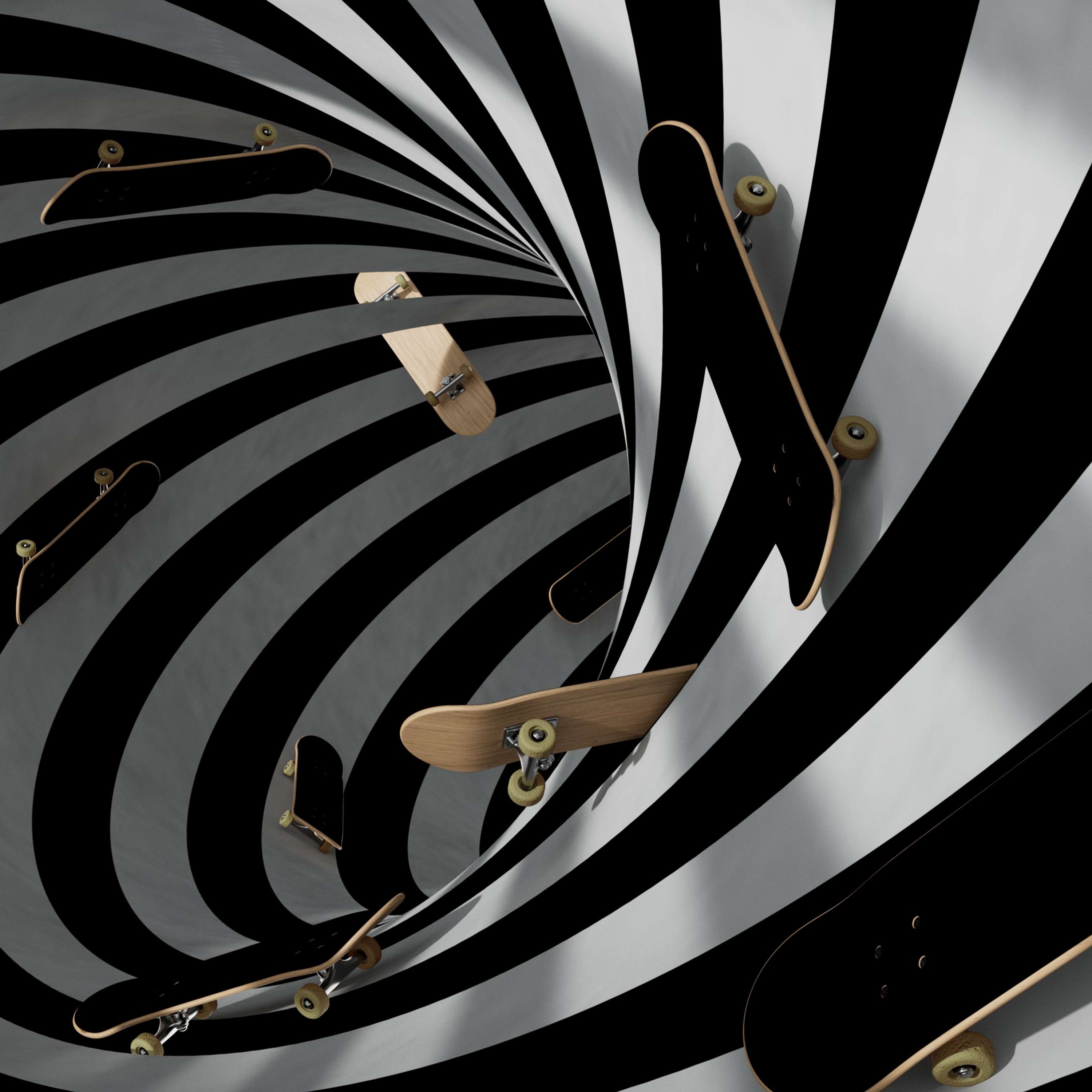 Skateboards Series 01 by Steven Kelly