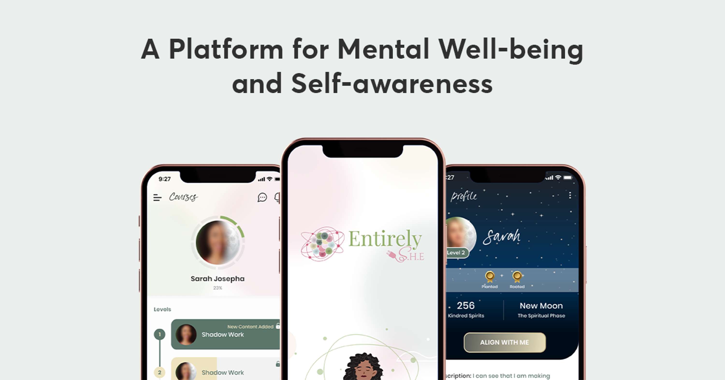 Mental Well-being Focused Digital Solution by The Gray Bear