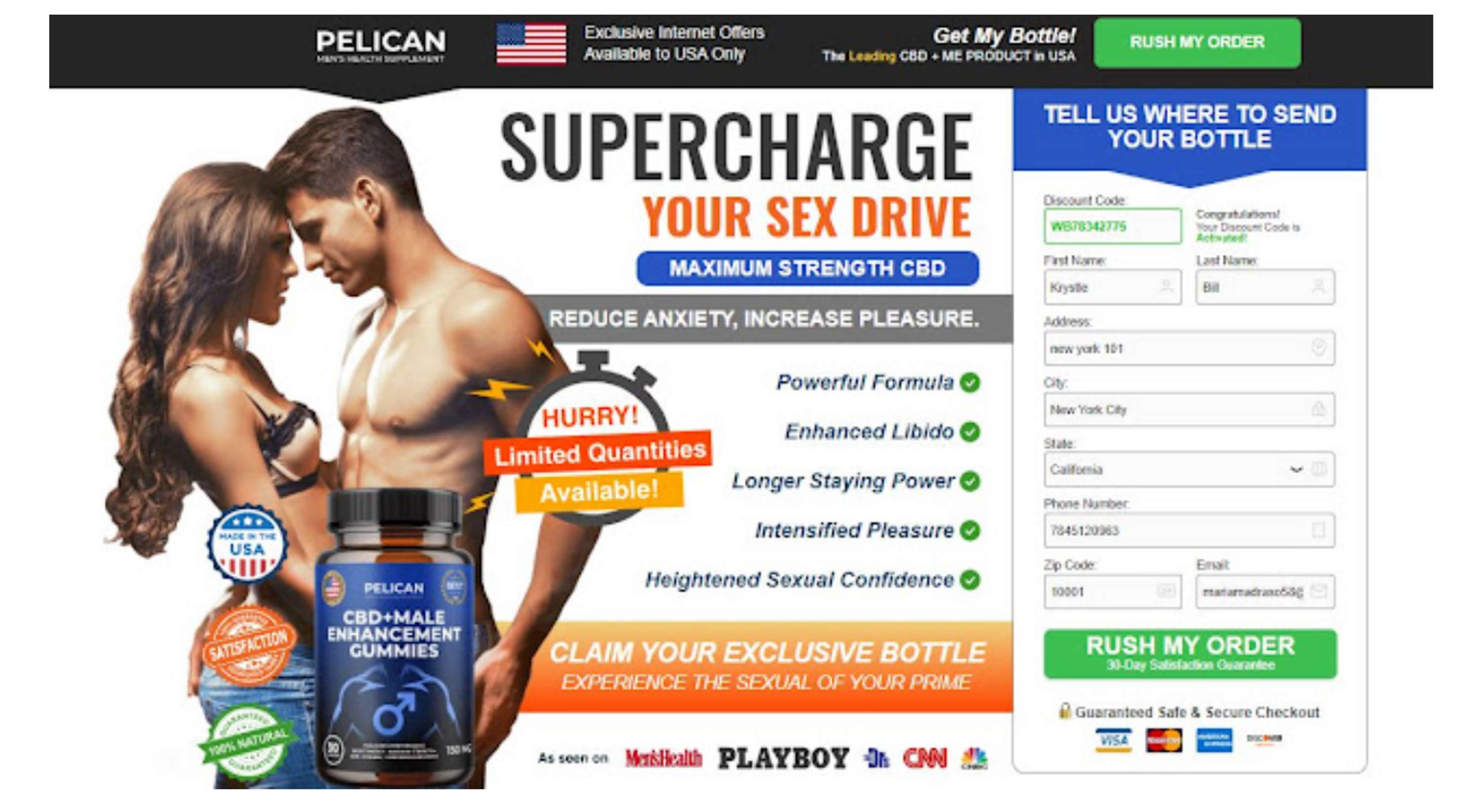 [Scam Alert 2023] Pelican Gummies Reviews: 150mg Better Enhancement ME Gummies Price for Male & Side Effects by Pelican Male Enhancement Gummies
