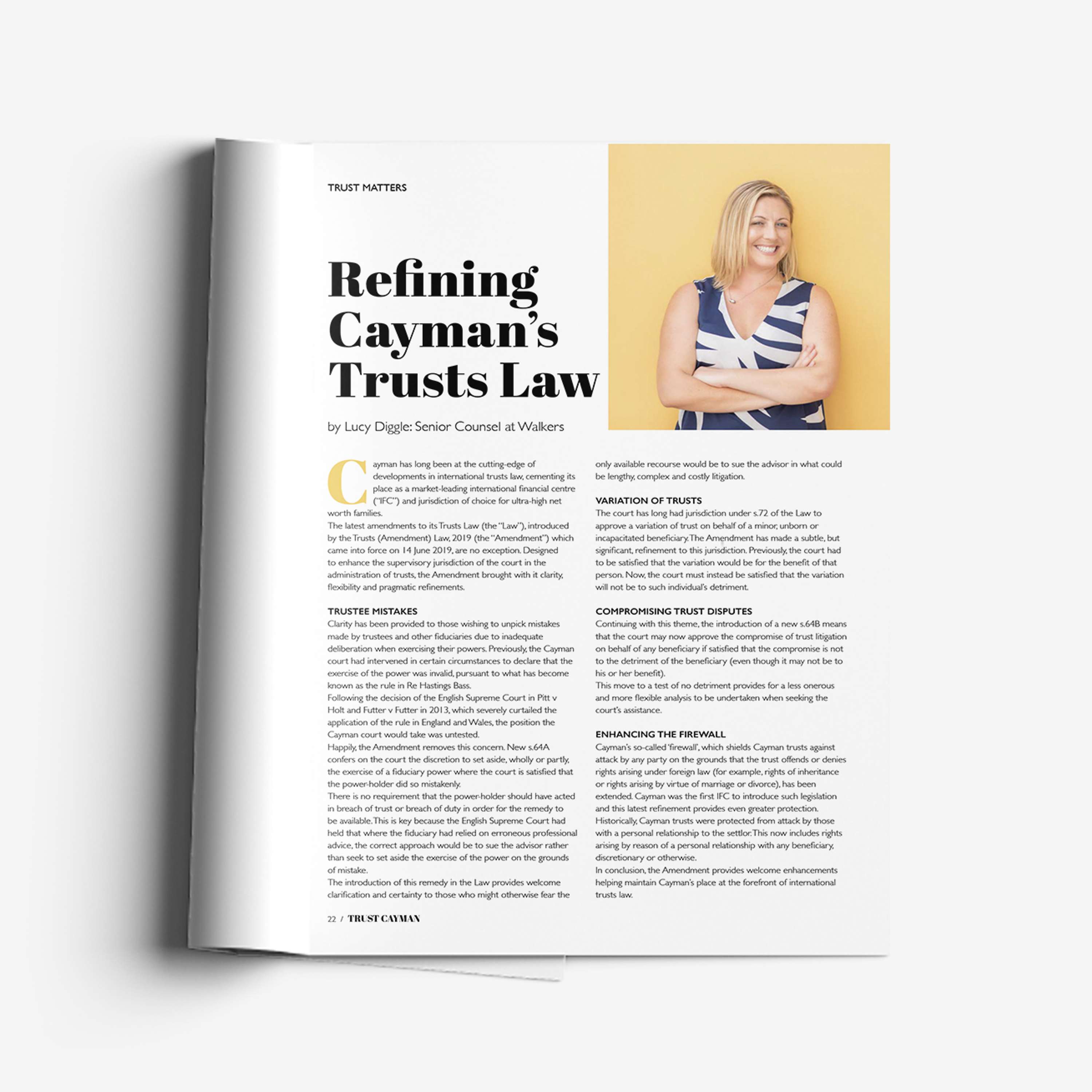 Trust Cayman by Kimberley Rumble