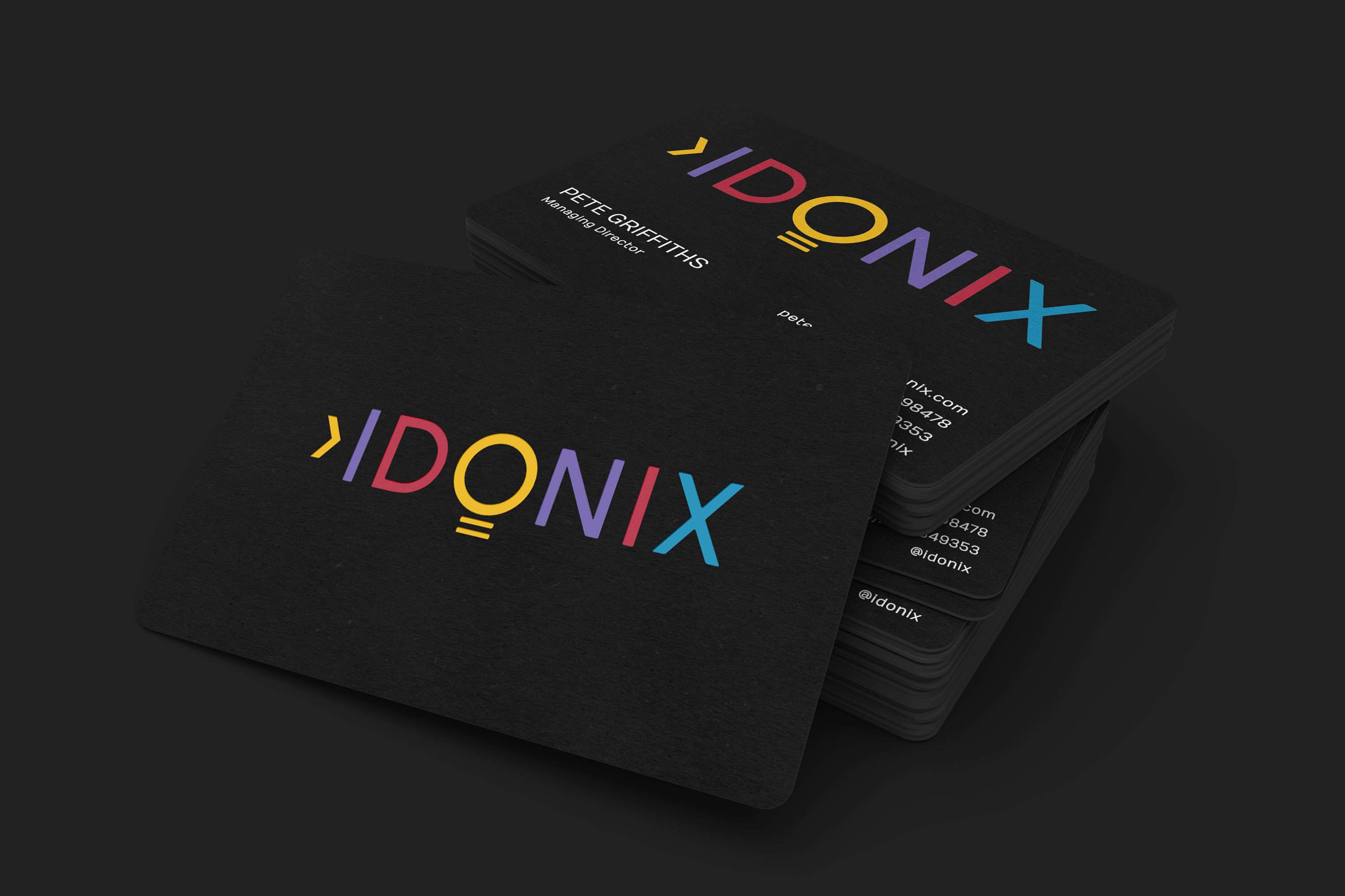 Idonix  |  Logo Design by Mia Trevelyan