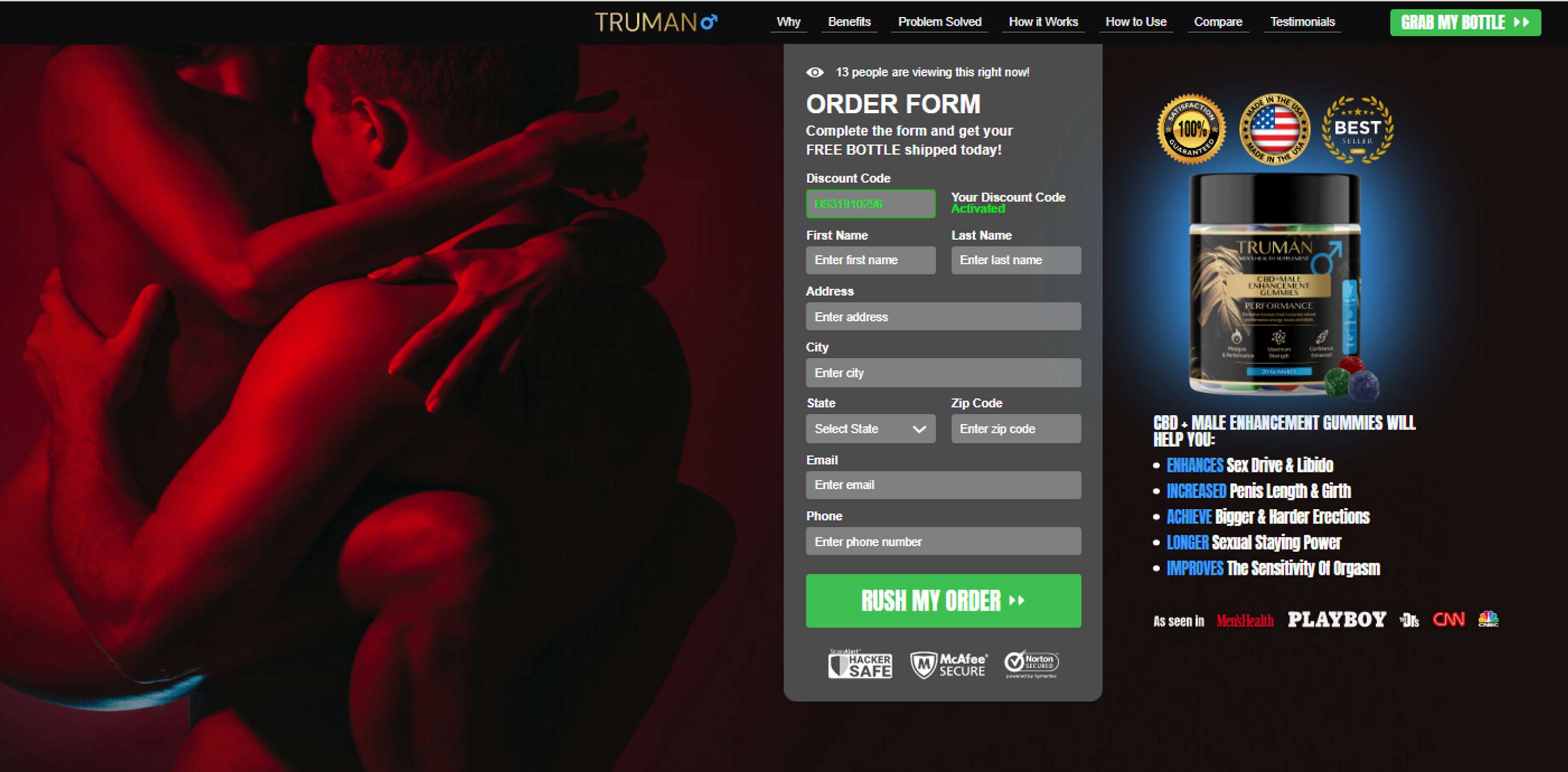 Truman CBD Gummies Male Enhancement | Truman CBD Gummies Male Enhancement | Enhance Sex And T-Boost Stamina by Truman CBD Gummies Male Enhancement